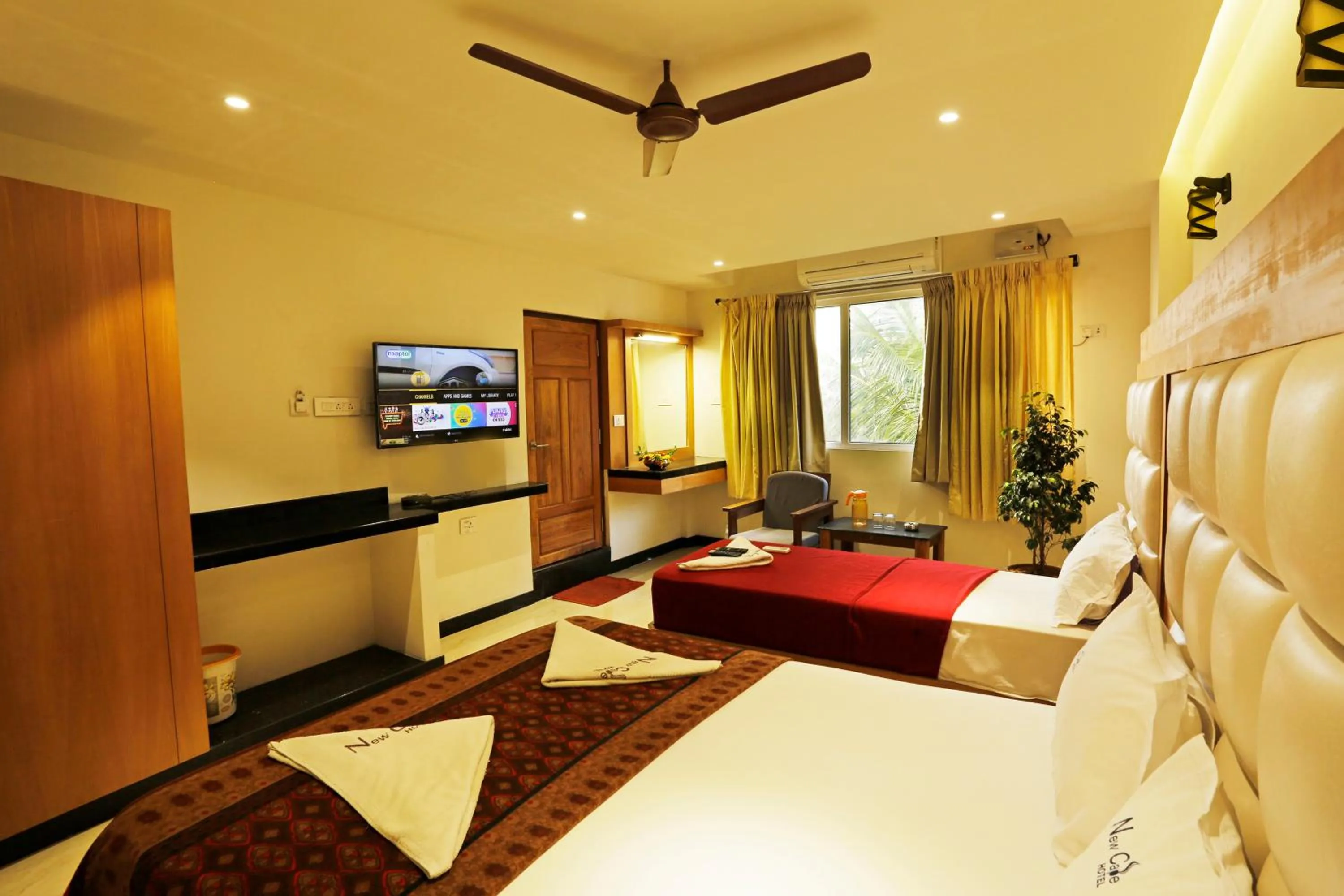 Bed in New Cape Hotel