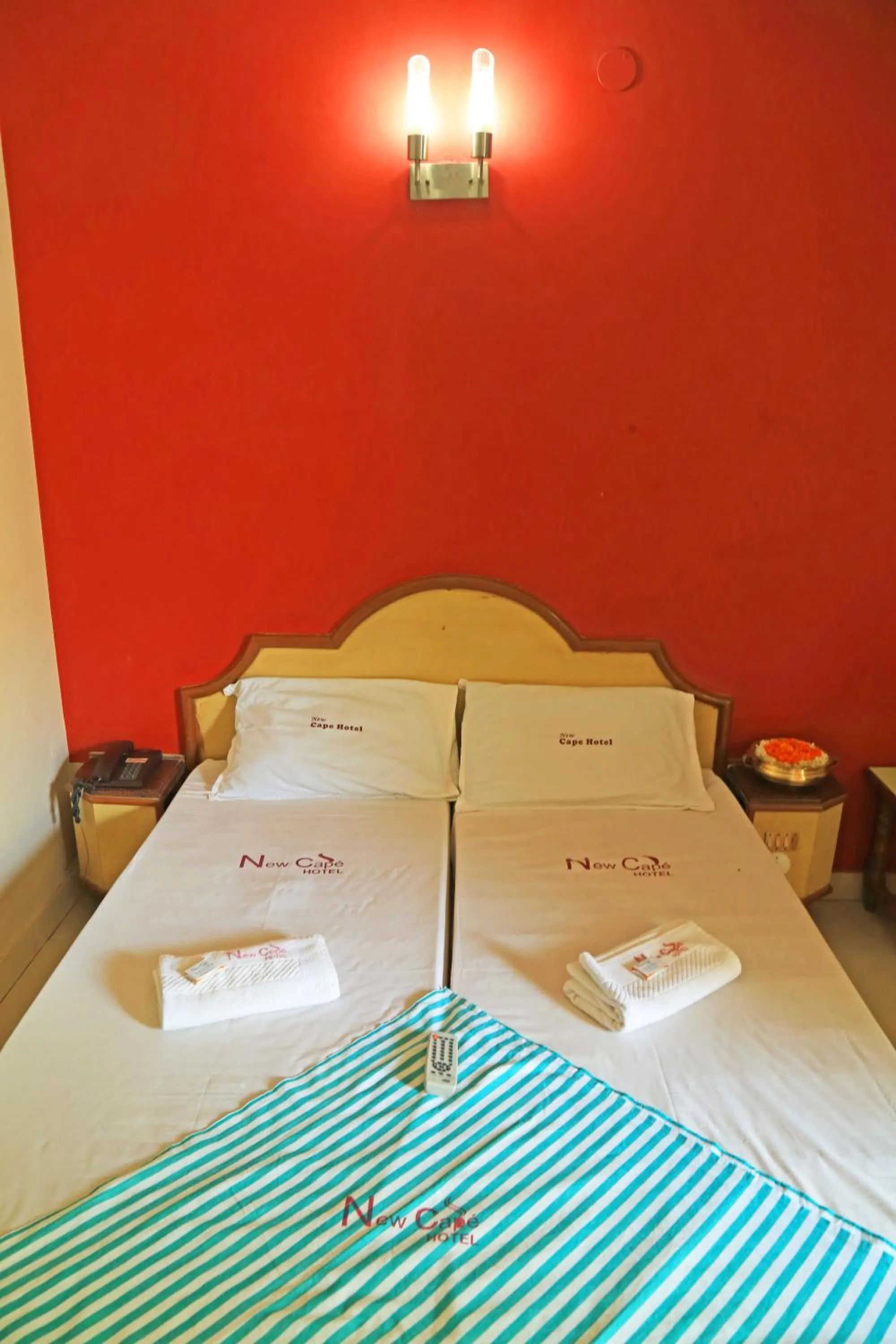 Bed in New Cape Hotel