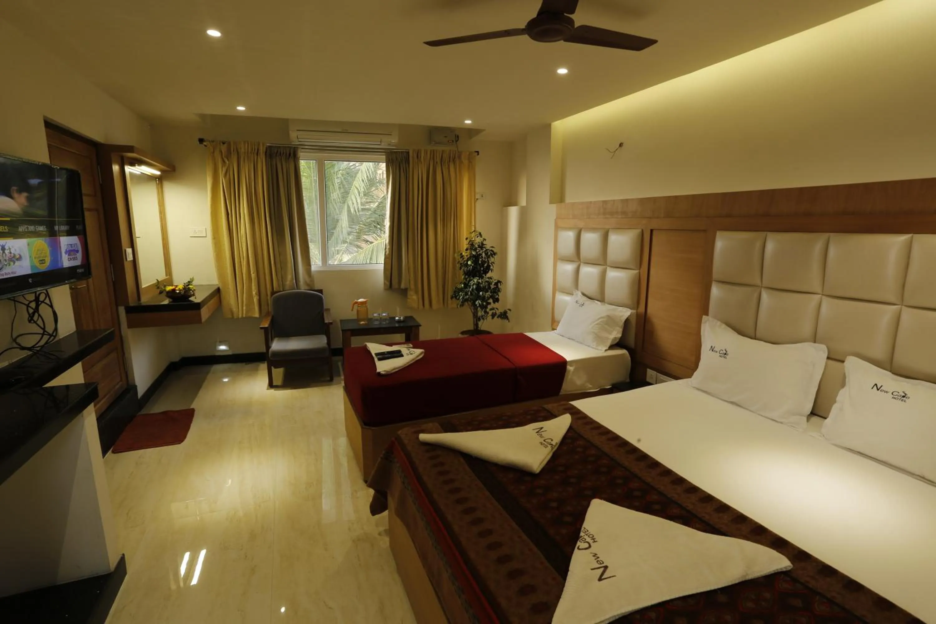 Bed in New Cape Hotel