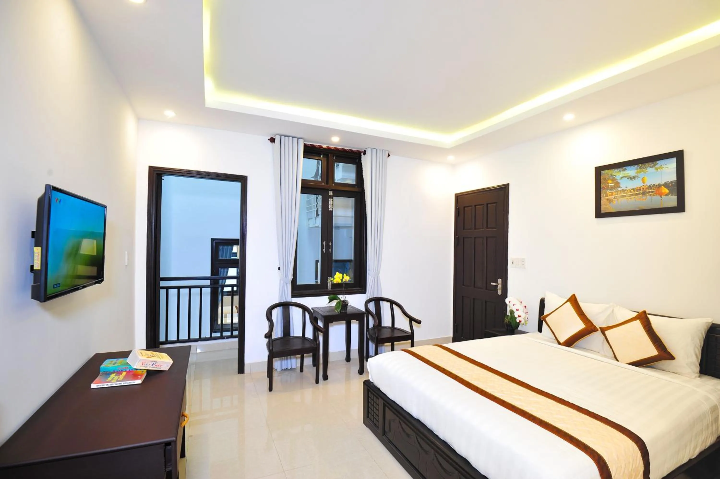 TV and multimedia, Bed in Hoi An Bali Homestay