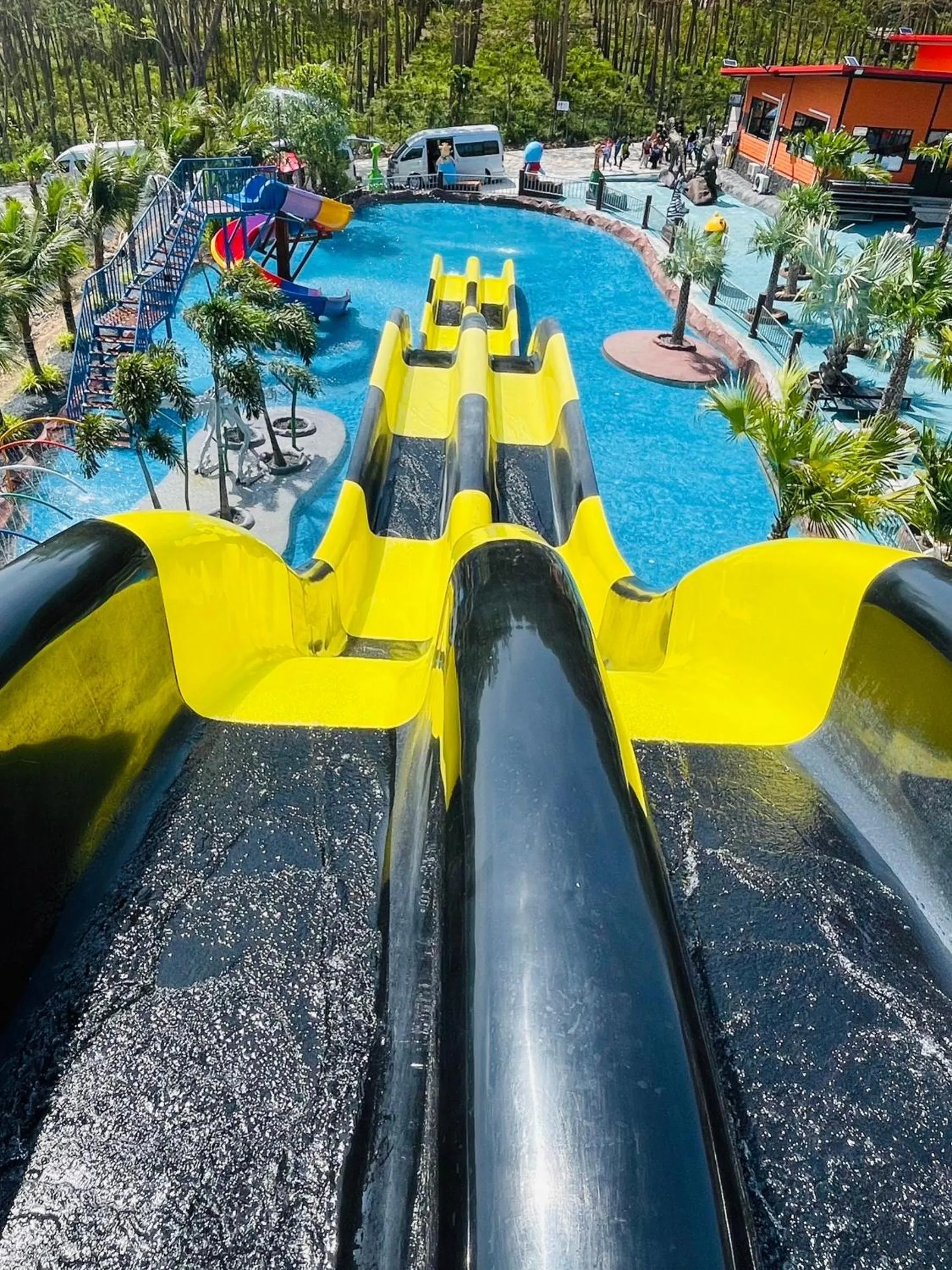 Aqua park in Chomview Resort