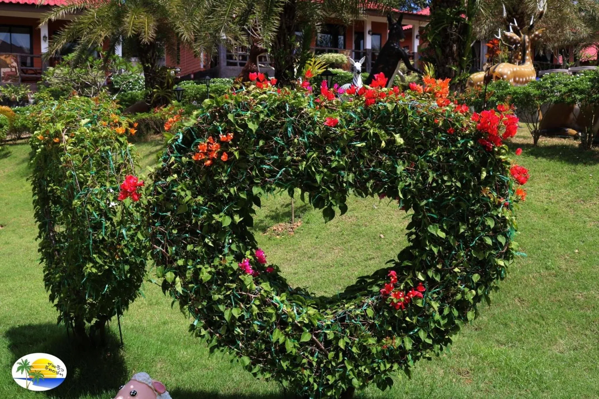 Garden in Chomview Resort