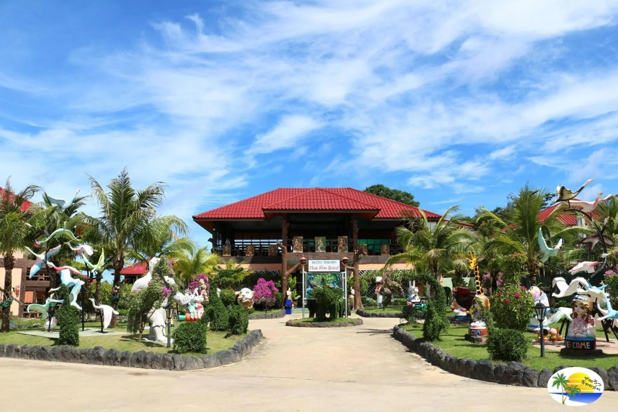Facade/entrance in Chomview Resort
