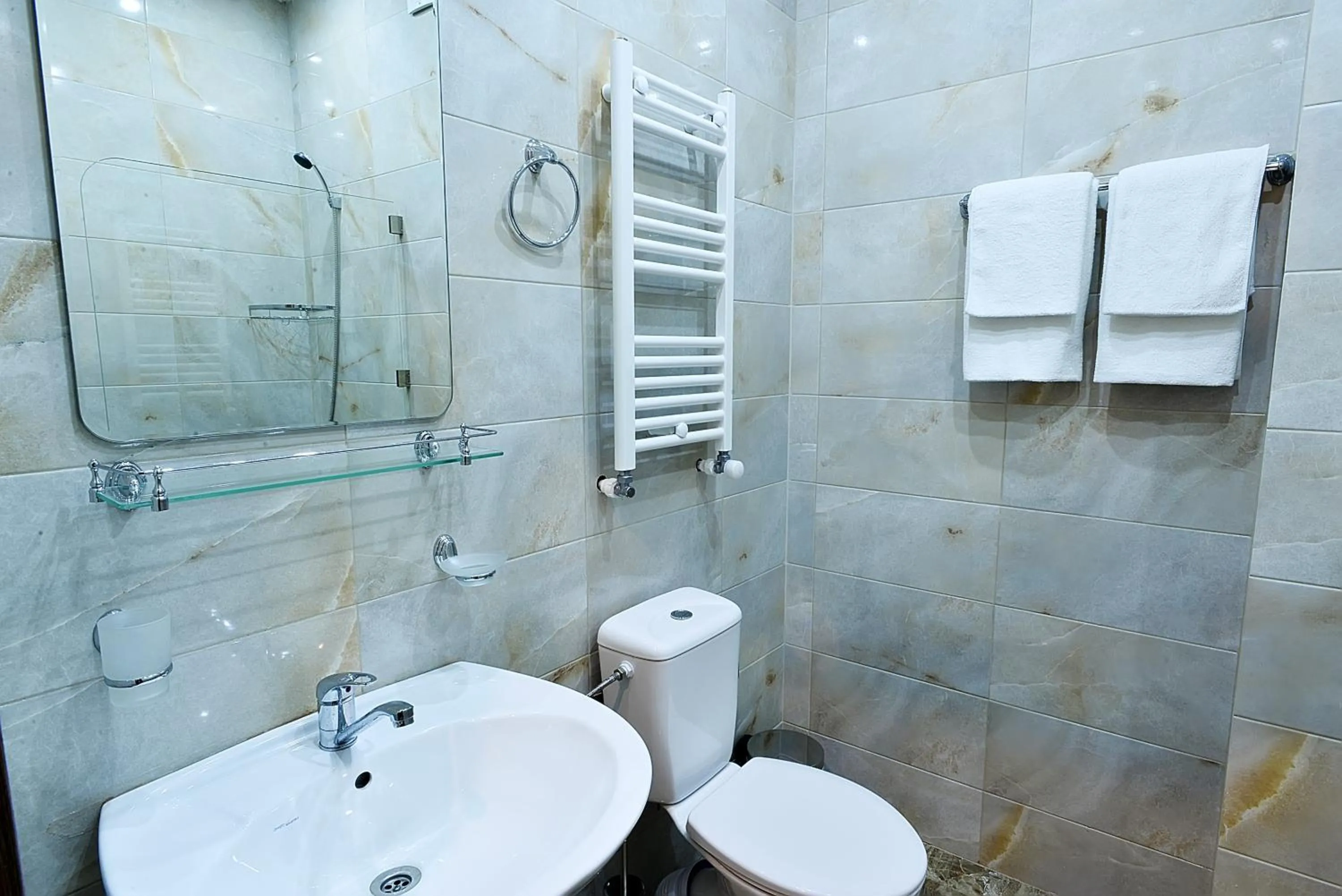 Bathroom in MGK Hotel