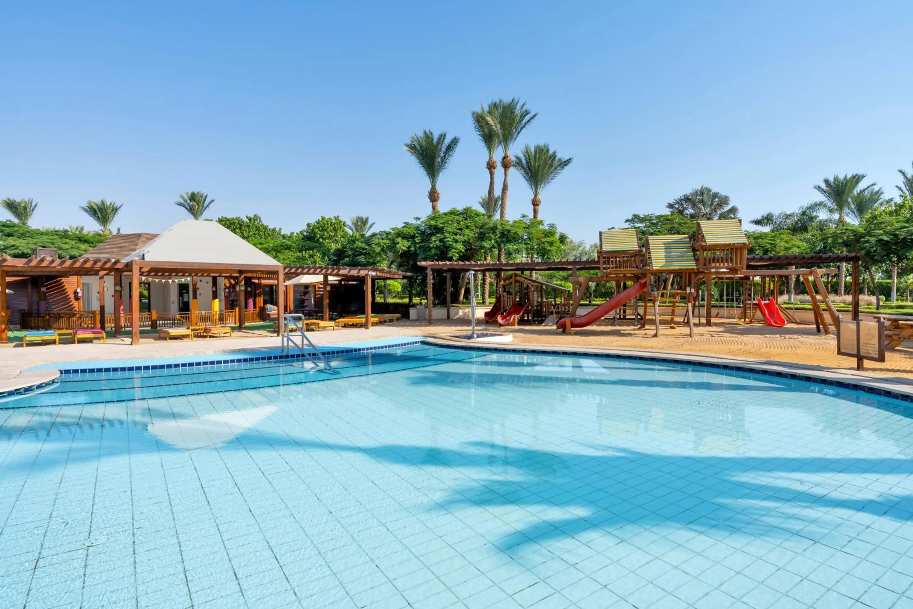 Children play ground in Steigenberger Aldau Beach Hotel