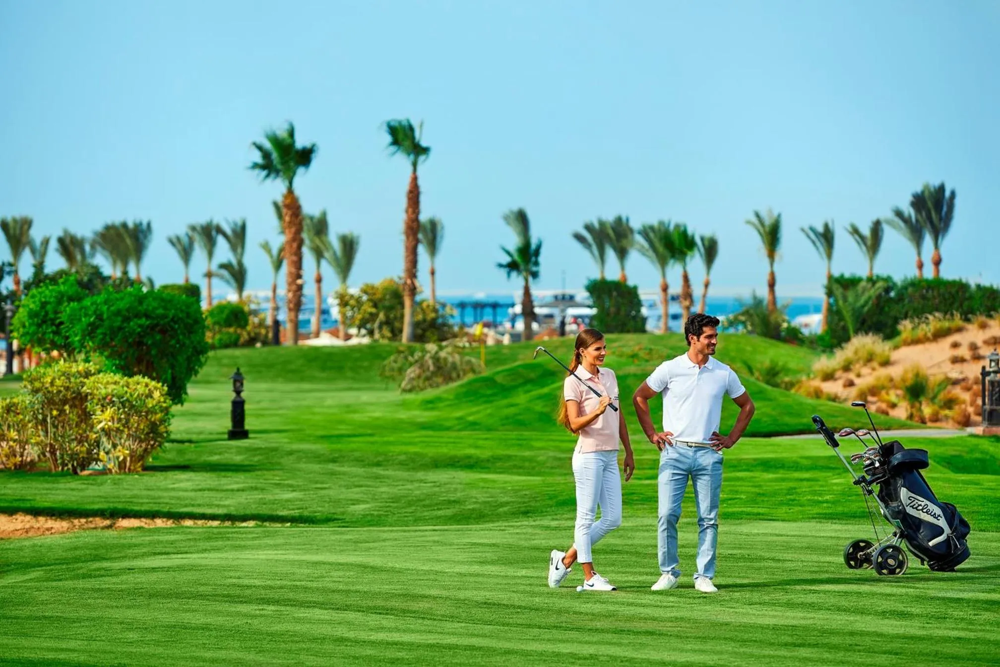Golfcourse in Steigenberger Aldau Beach Hotel