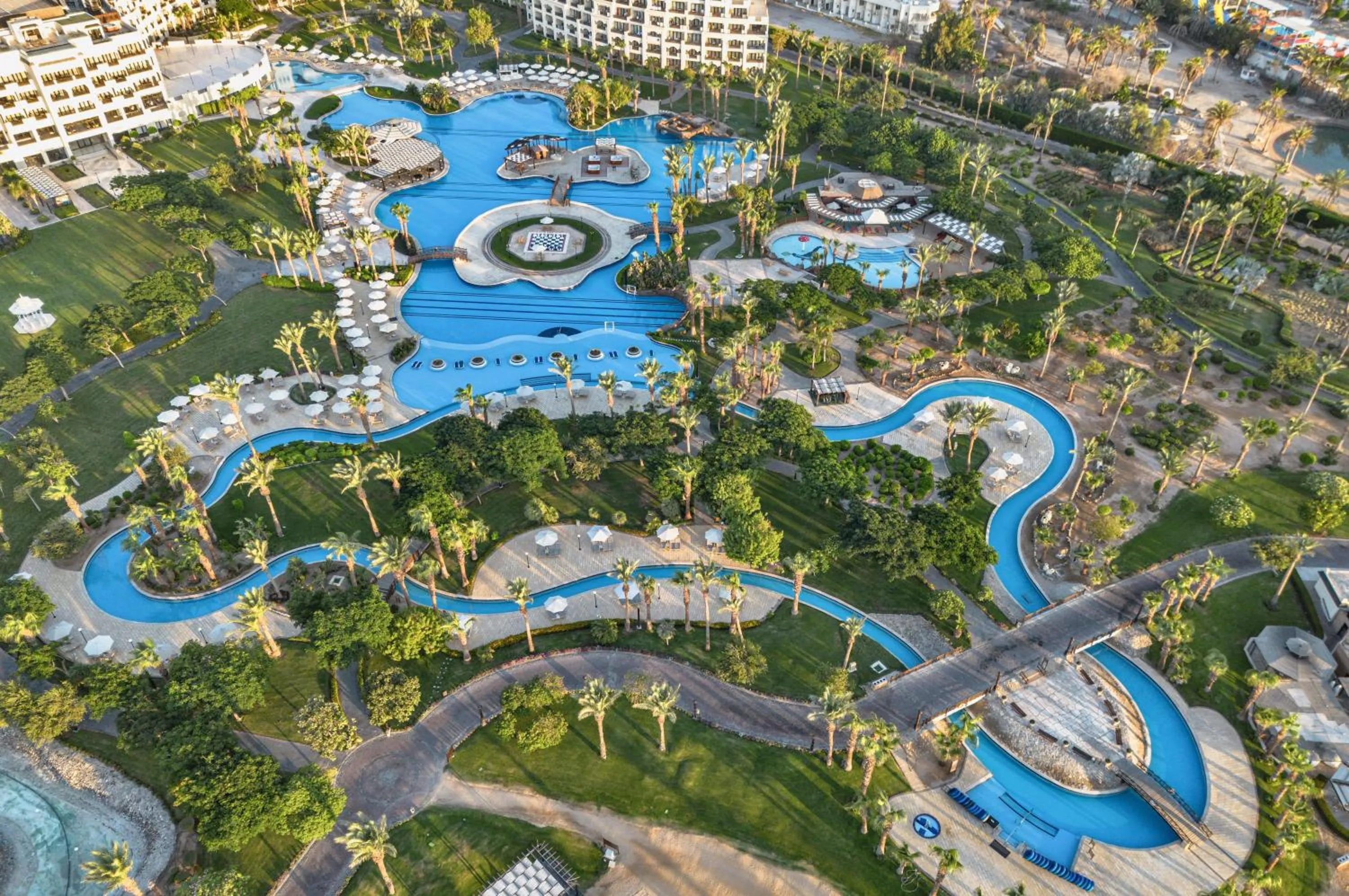 Bird's eye view in Steigenberger Aldau Beach Hotel