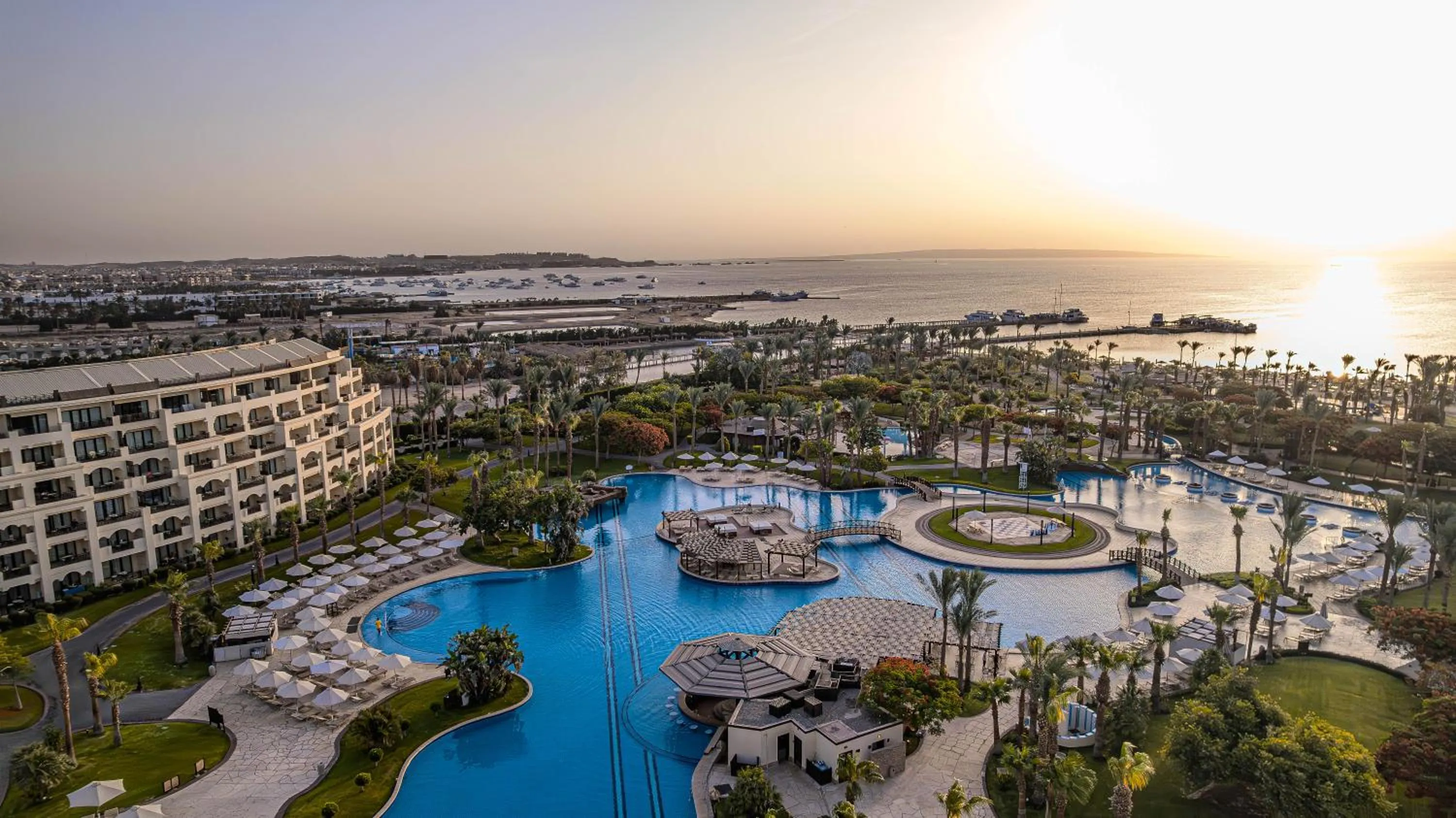 Bird's eye view in Steigenberger Aldau Beach Hotel