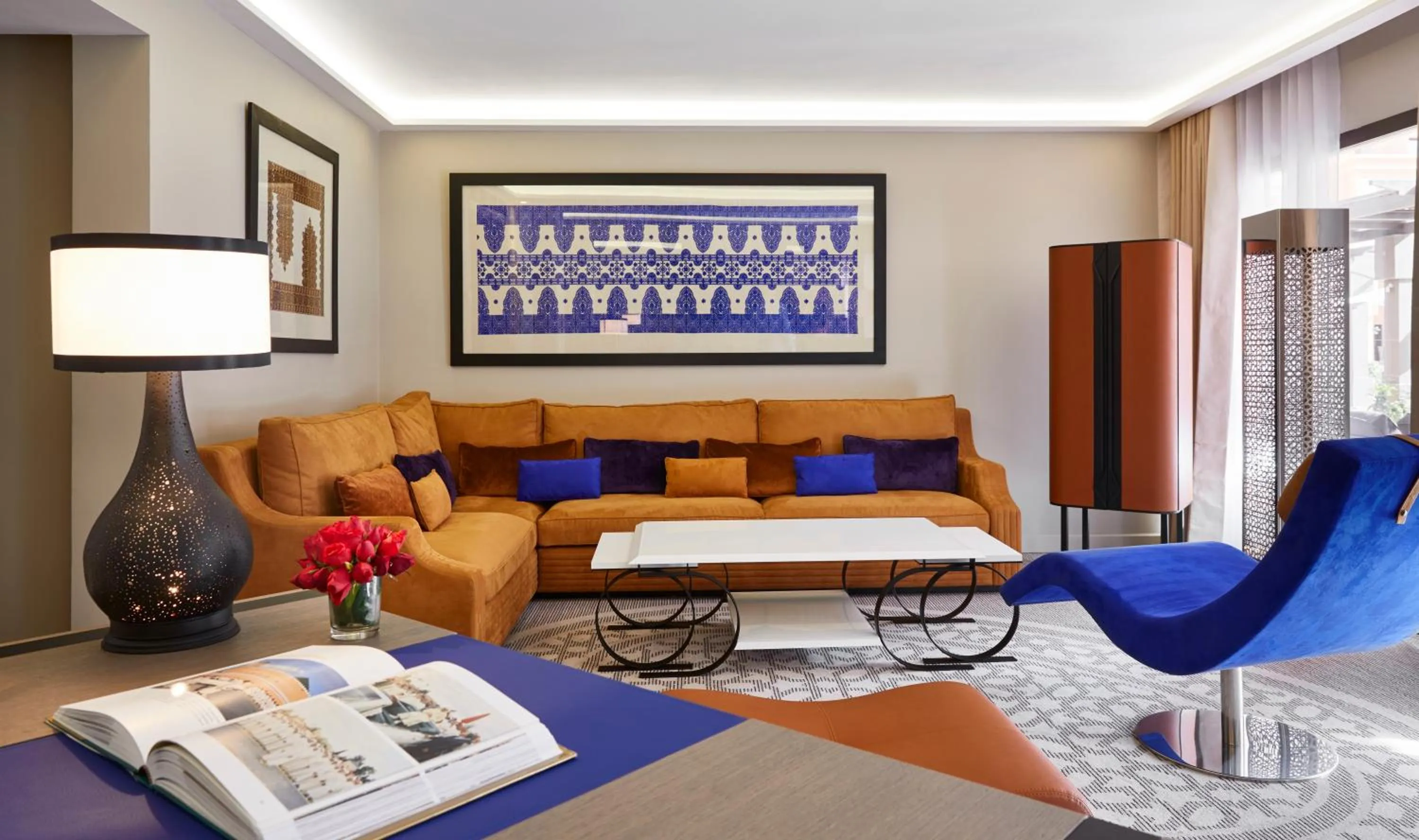 Living room in Mövenpick Hotel Mansour Eddahbi Marrakech