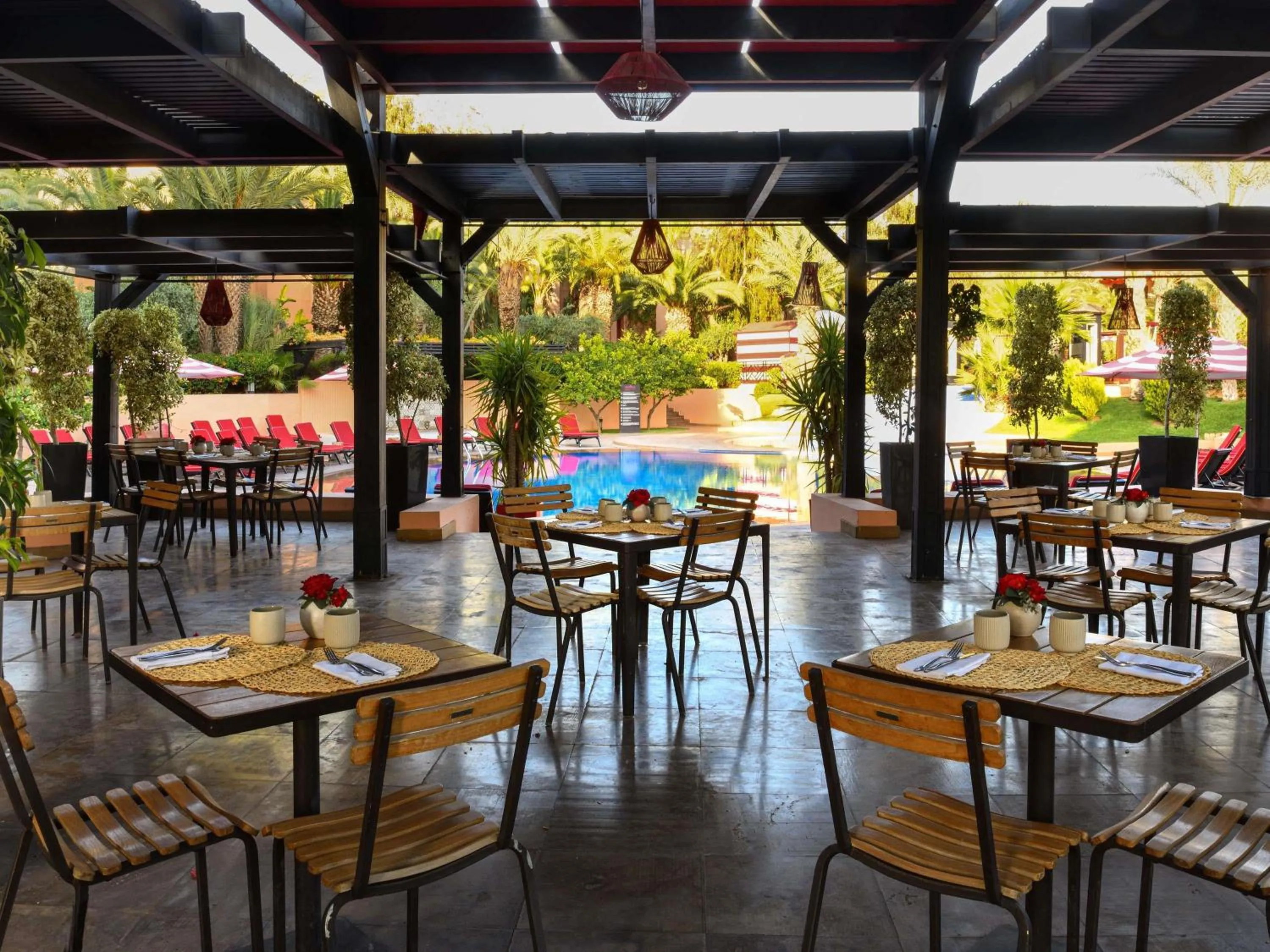 Restaurant/places to eat in Mövenpick Hotel Mansour Eddahbi Marrakech