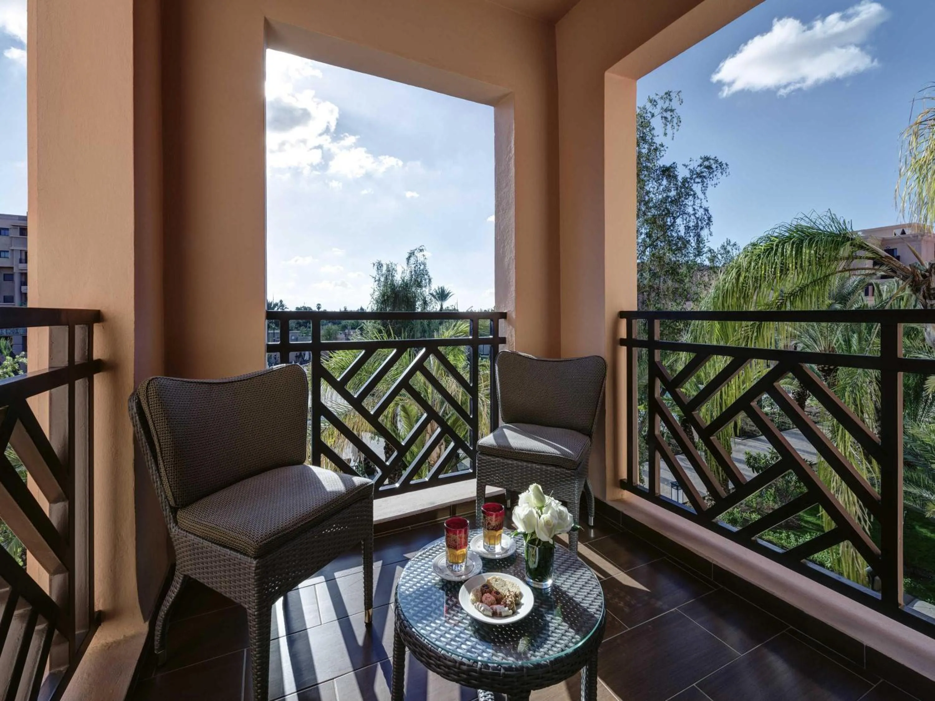 Bedroom in Mövenpick Hotel Mansour Eddahbi Marrakech