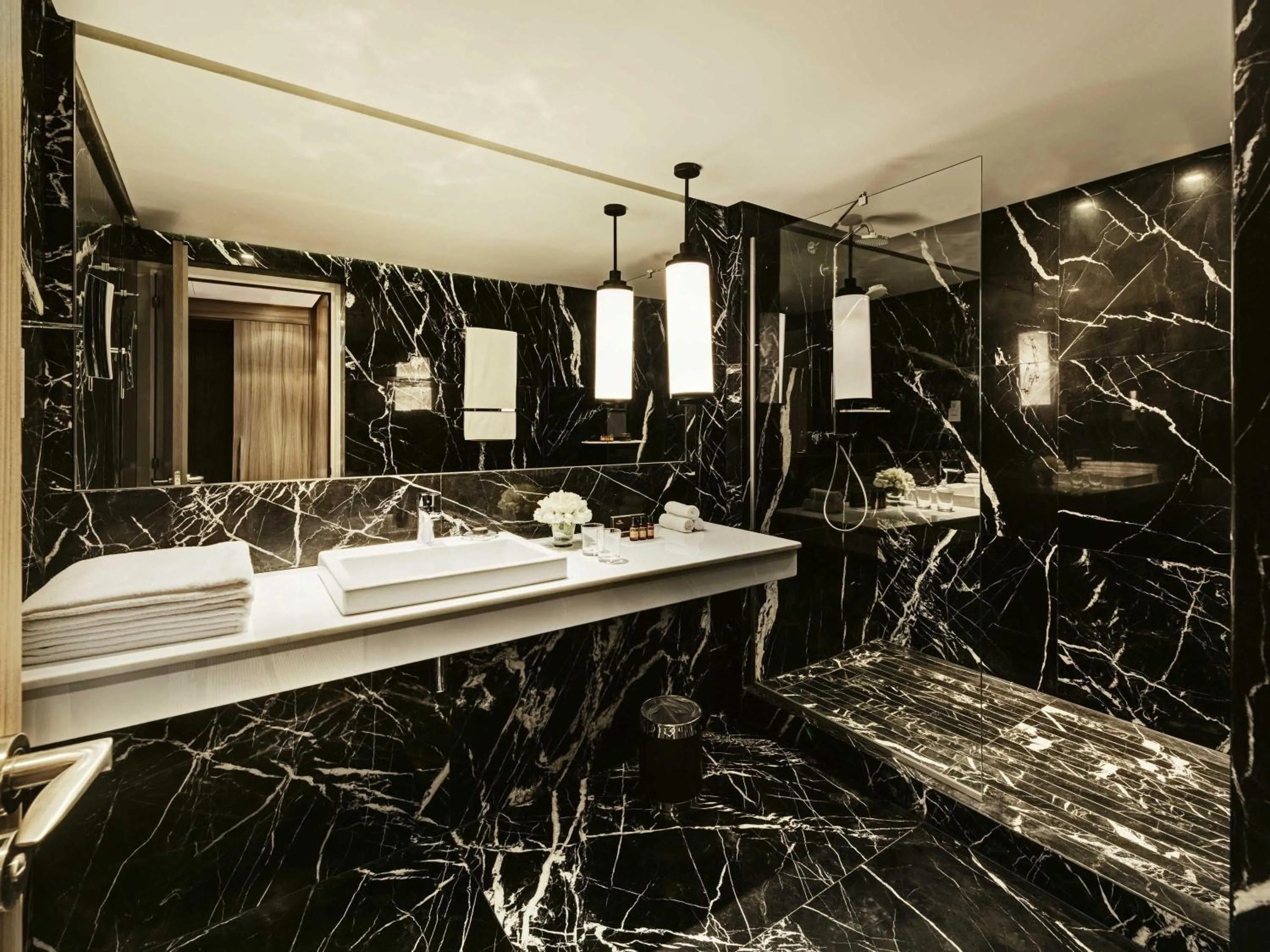 Bedroom in Mövenpick Hotel Mansour Eddahbi Marrakech