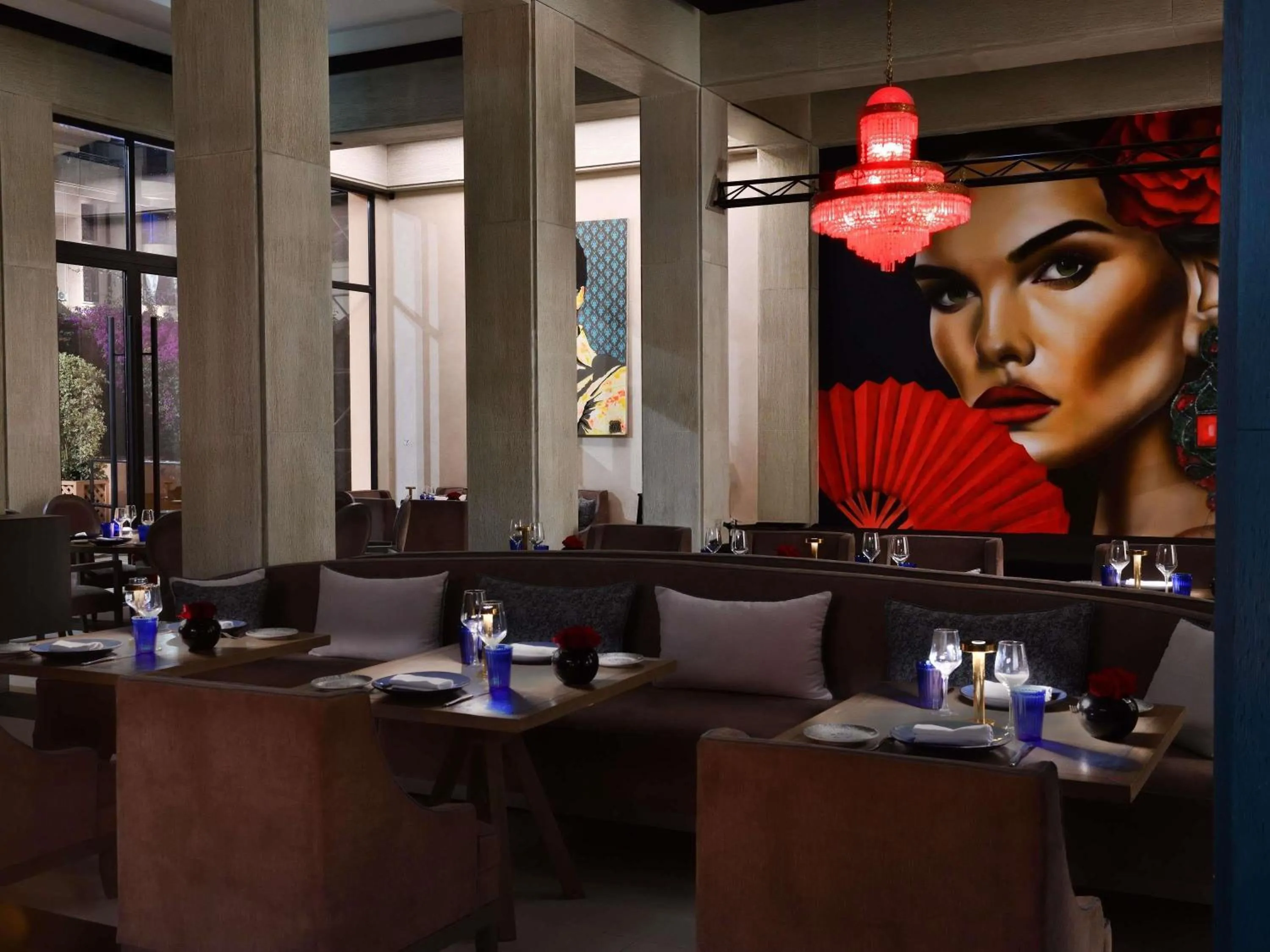 Restaurant/places to eat in Mövenpick Hotel Mansour Eddahbi Marrakech