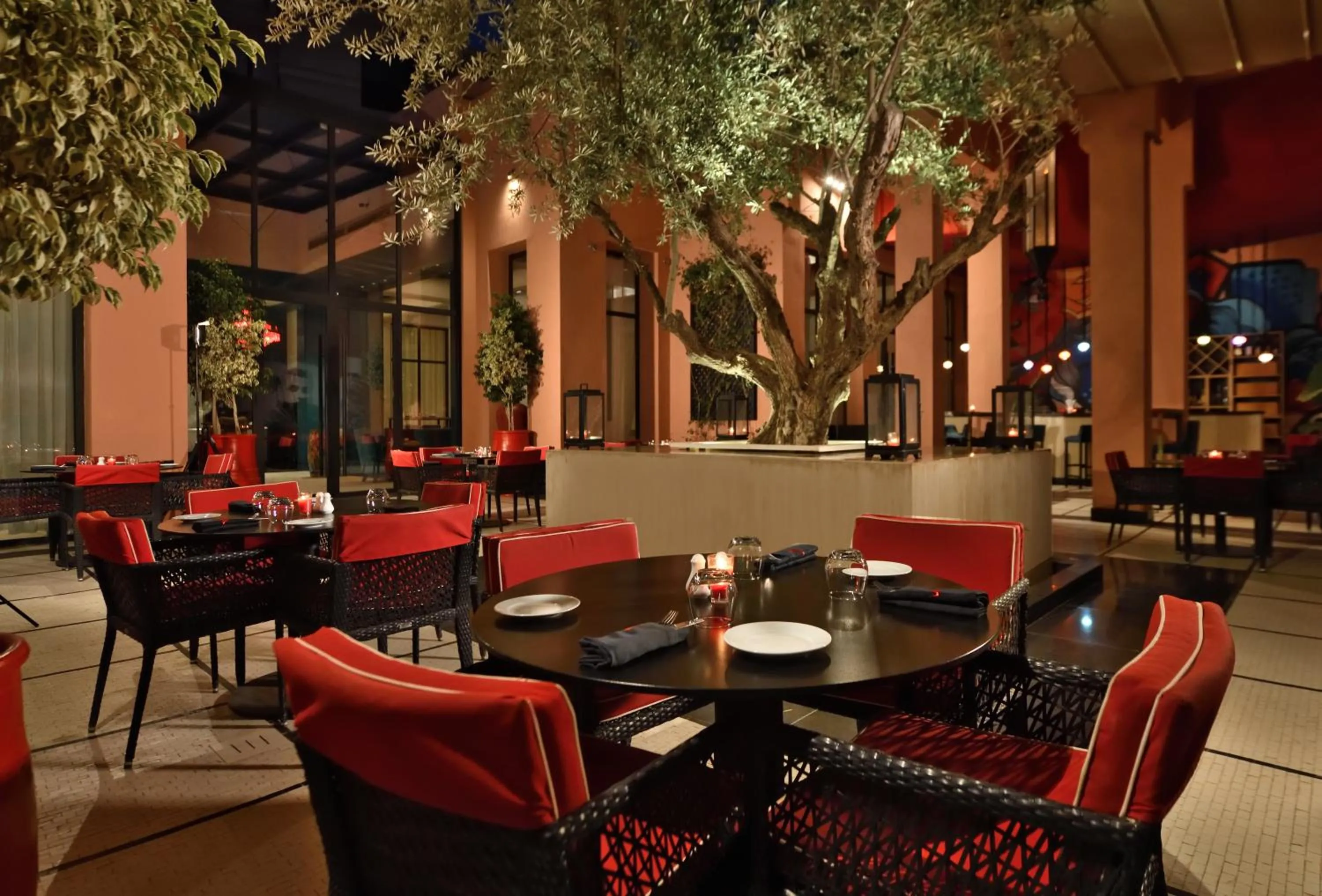 Restaurant/places to eat in Mövenpick Hotel Mansour Eddahbi Marrakech