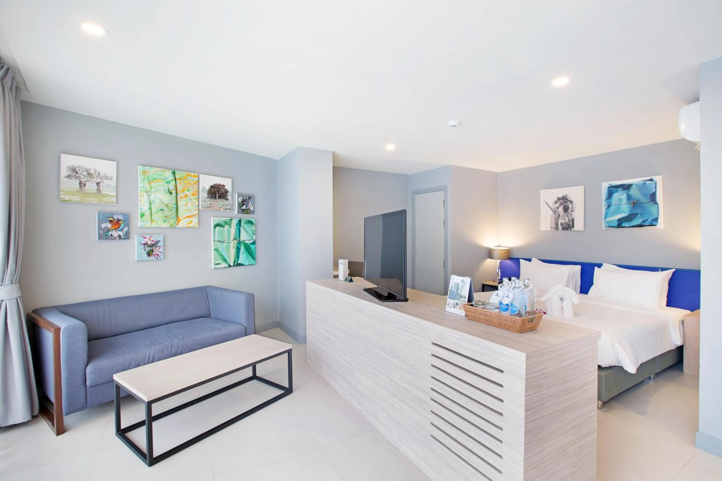 View (from property/room), Bed in Xen Hotel Nakhon Pathom - SHA PLUS