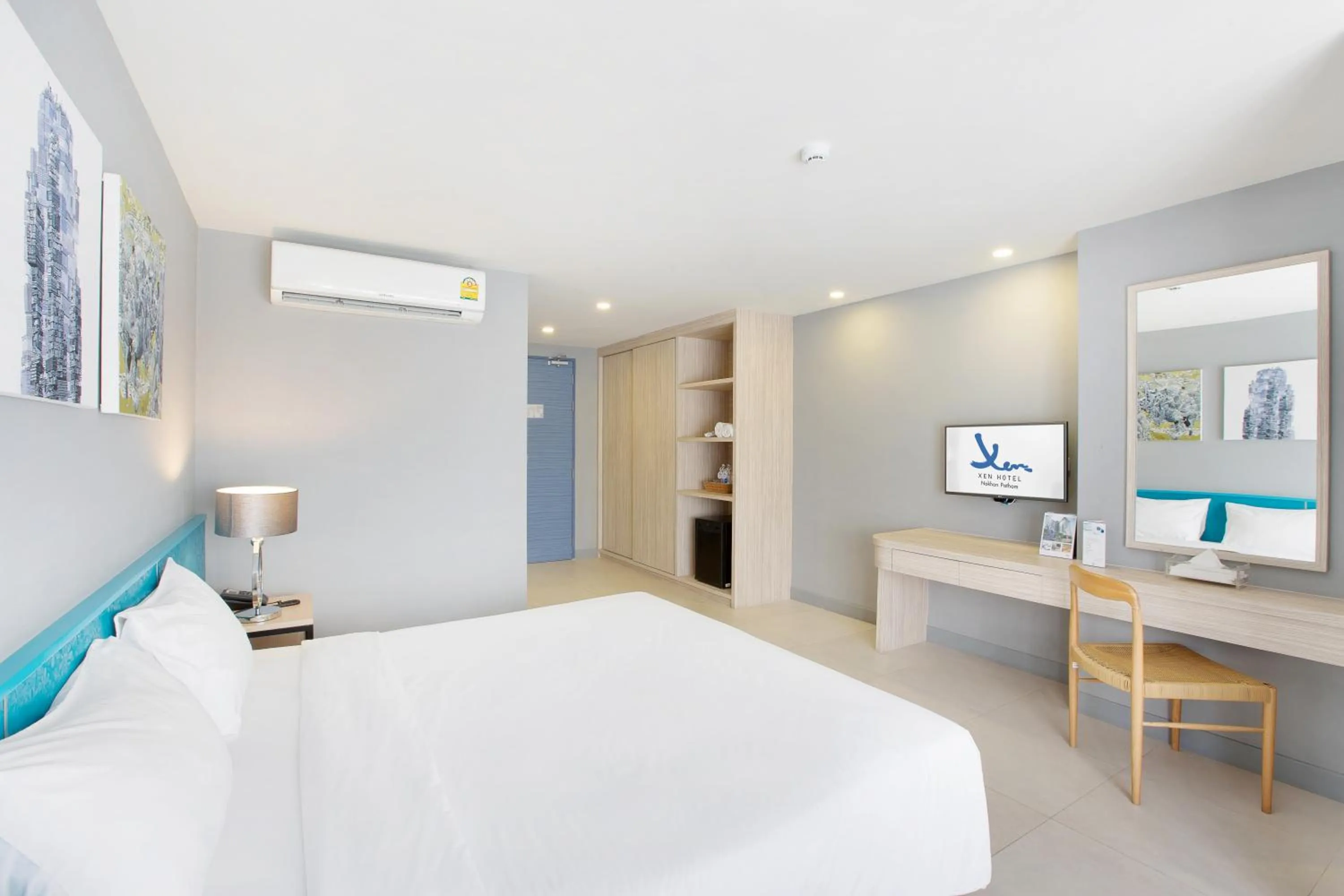 Bed in Xen Hotel Nakhon Pathom - SHA PLUS