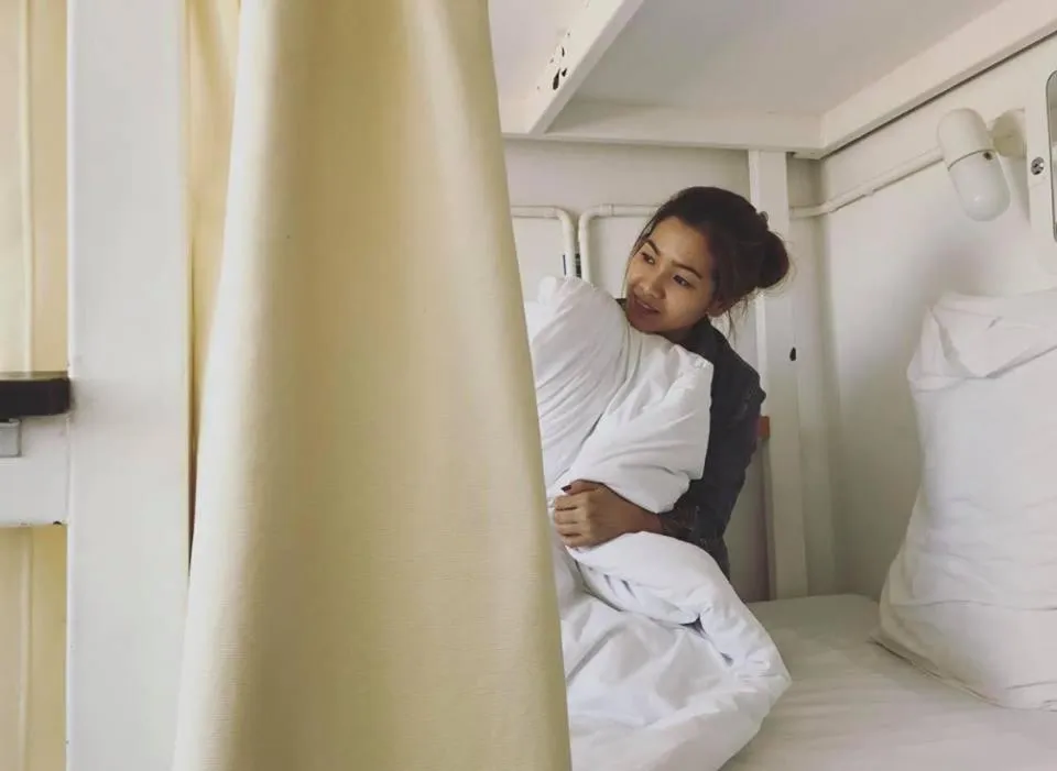 Bed in Jetty Huahin Hostel