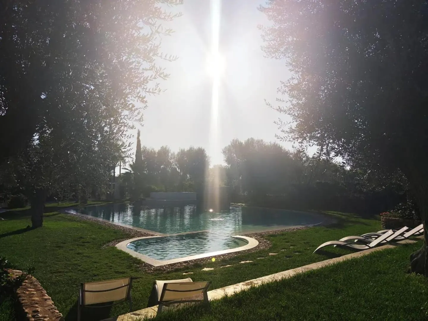 Swimming pool in Hotel Torre Santamaria Resort