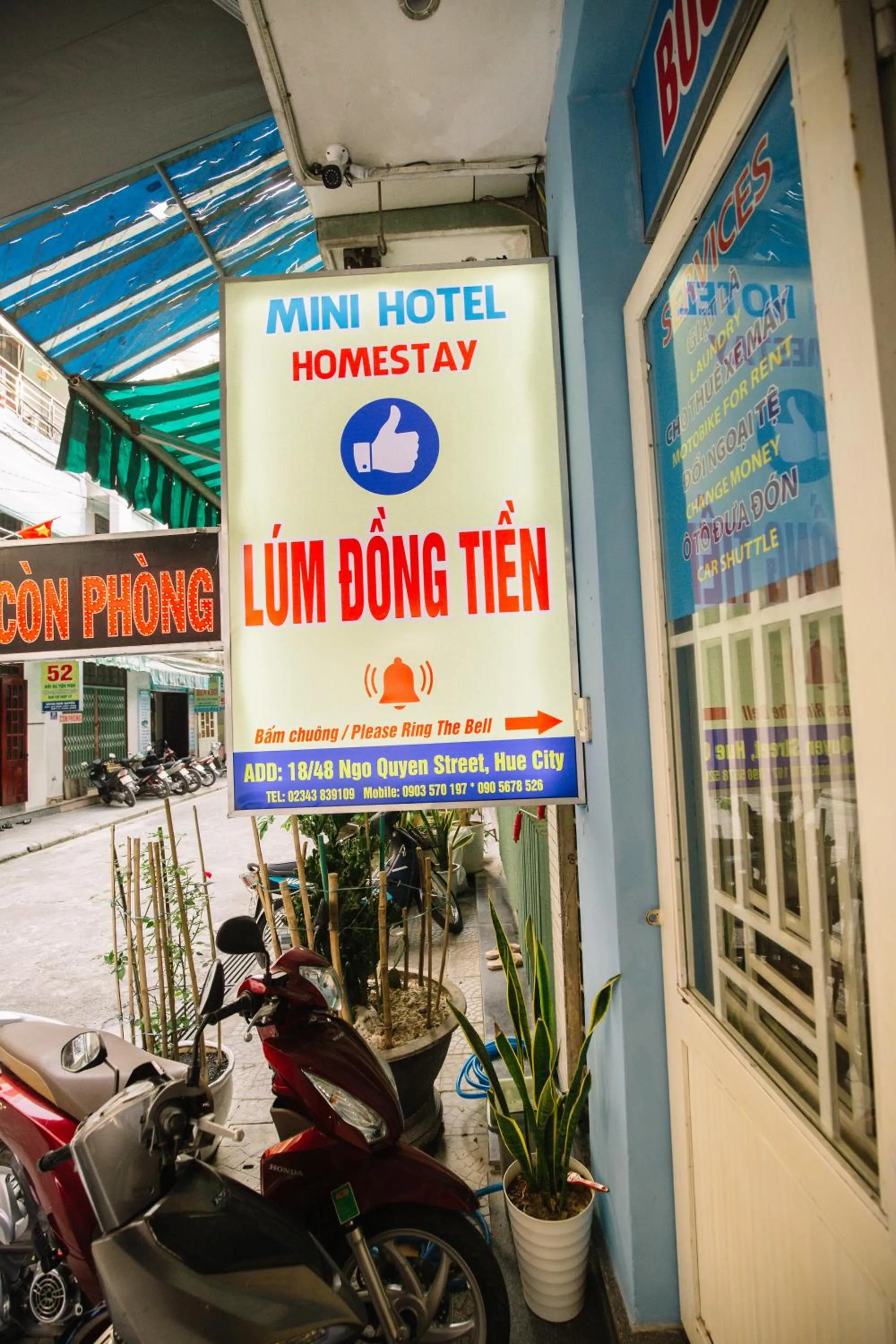 Property building in Lum Dong Tien Hotel