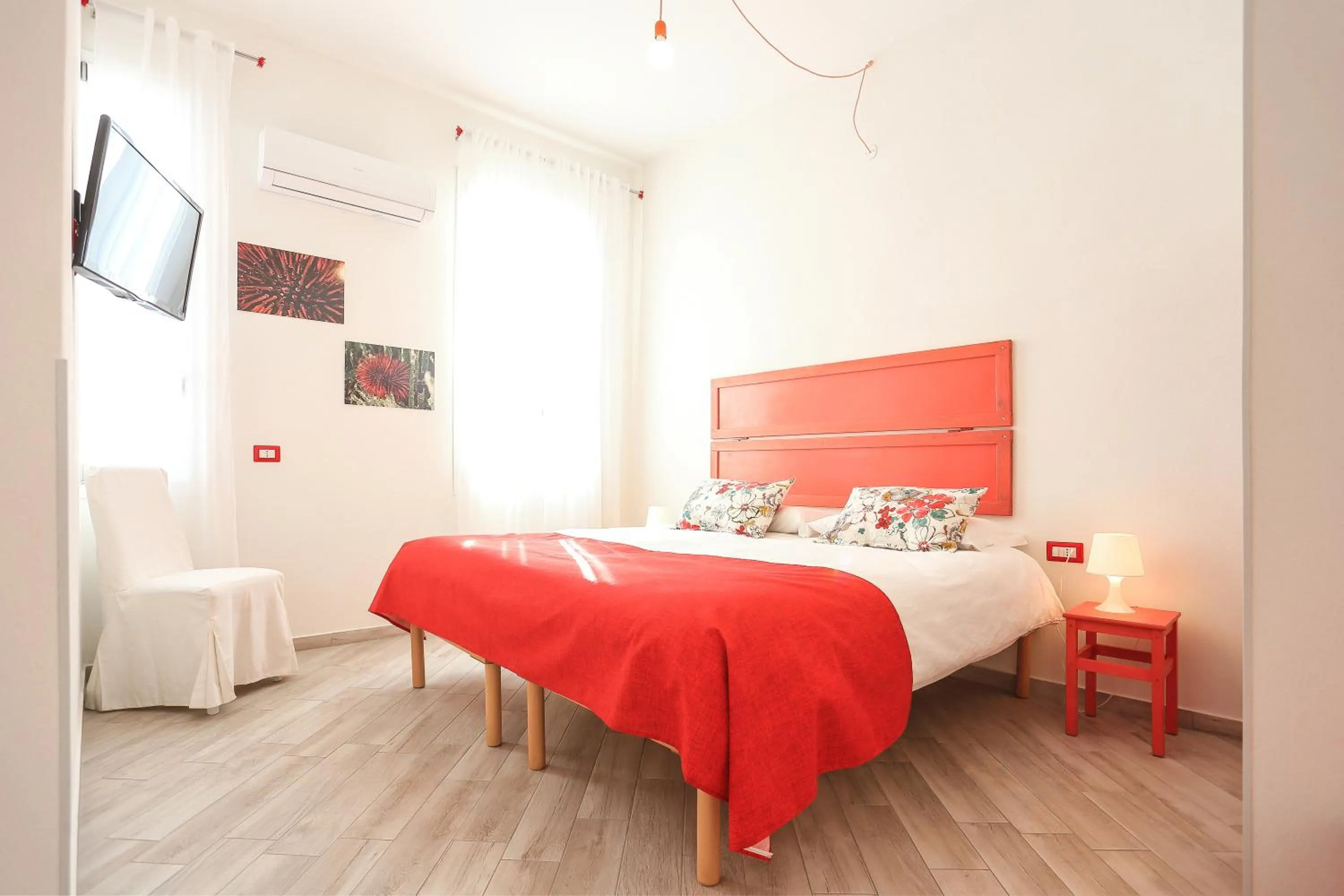 Bedroom, Bed in La Posidonia Oceanica