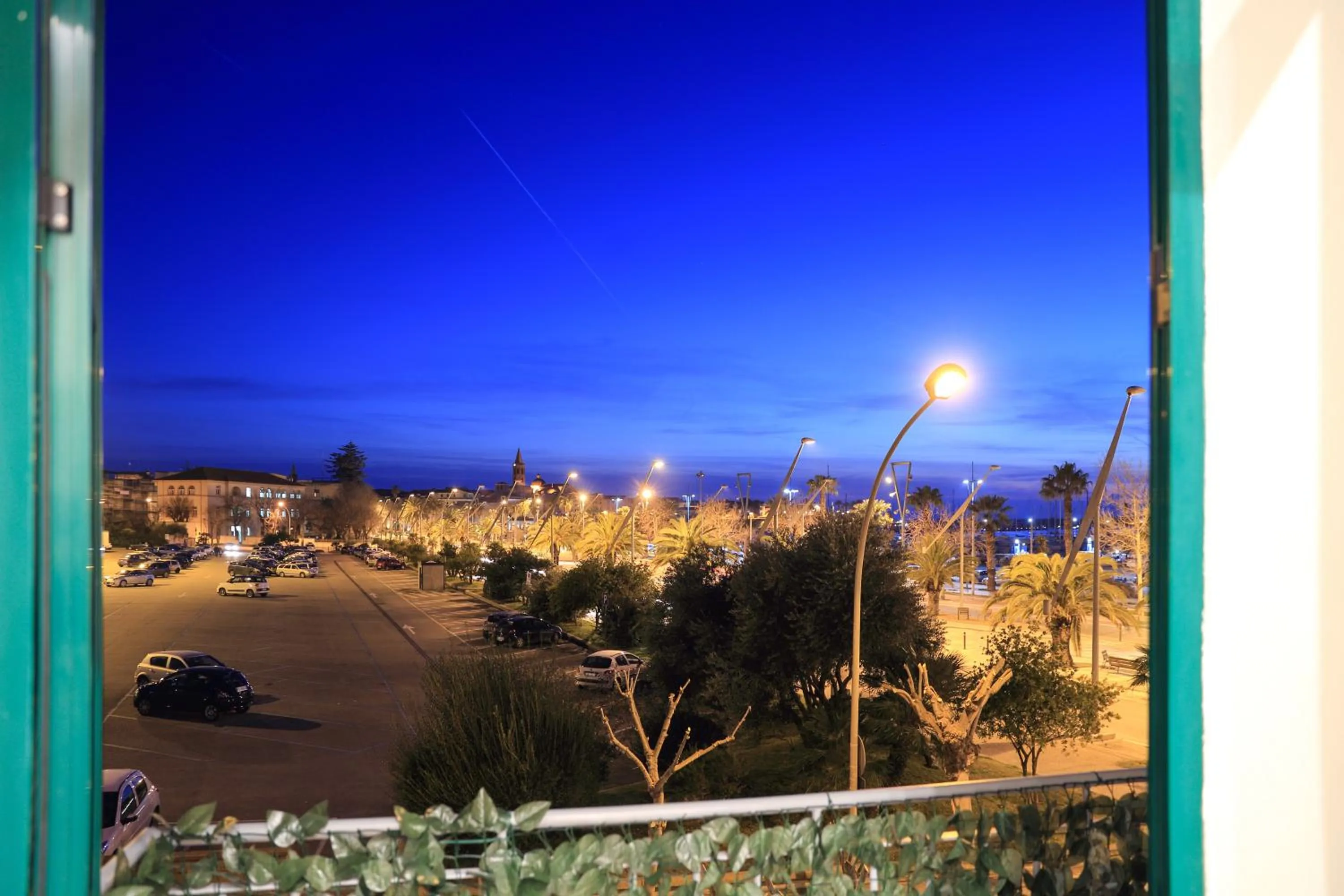 City view in La Posidonia Oceanica