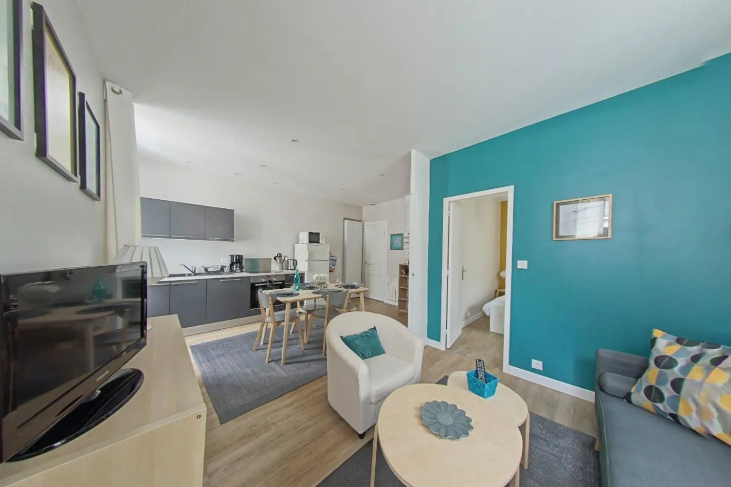 Living room in Les Salorges