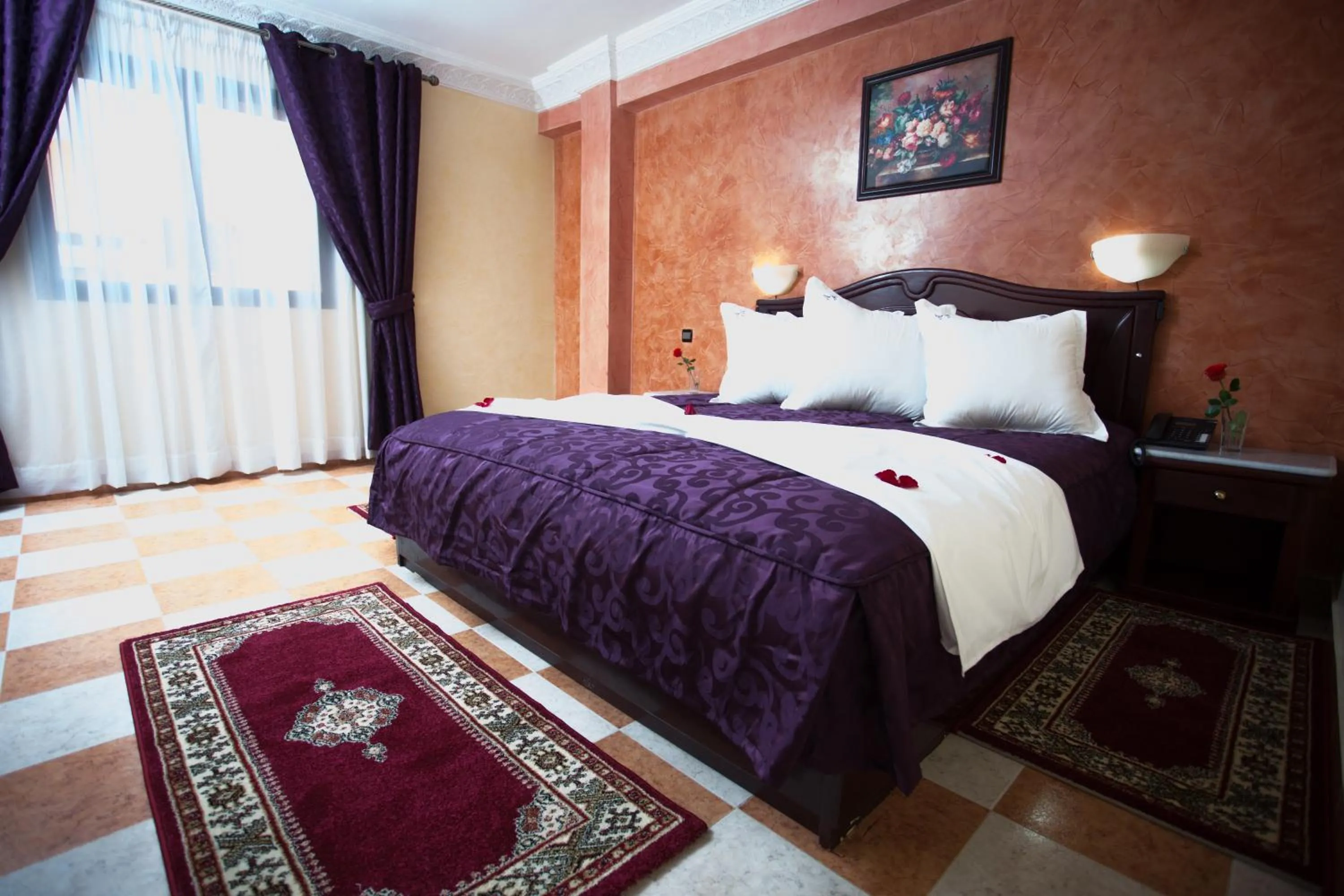 Bedroom, Bed in Appart Hotel Les Ambassadeurs