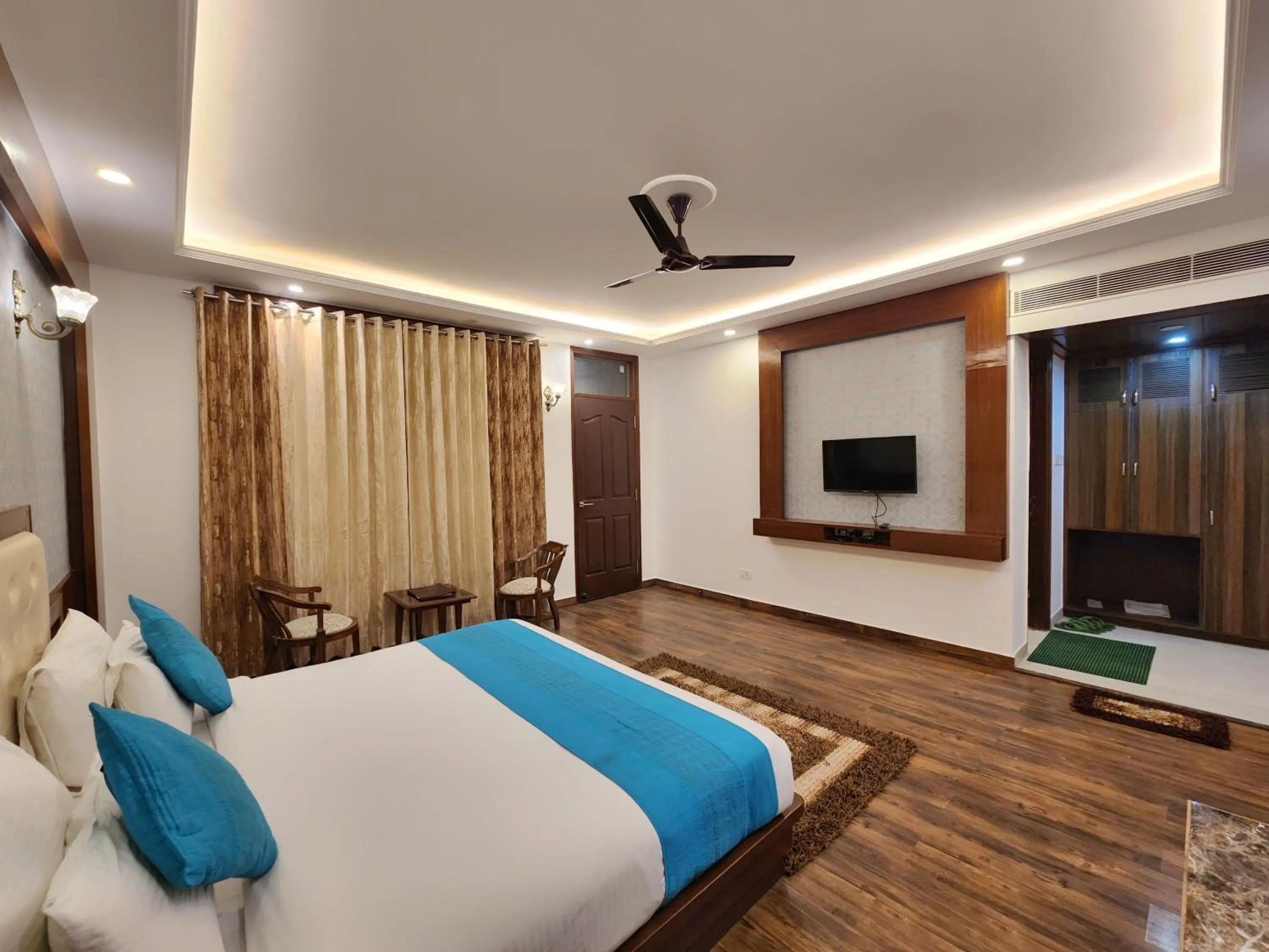 Bed in KAMNA HILL RESORT a Boutique cottages