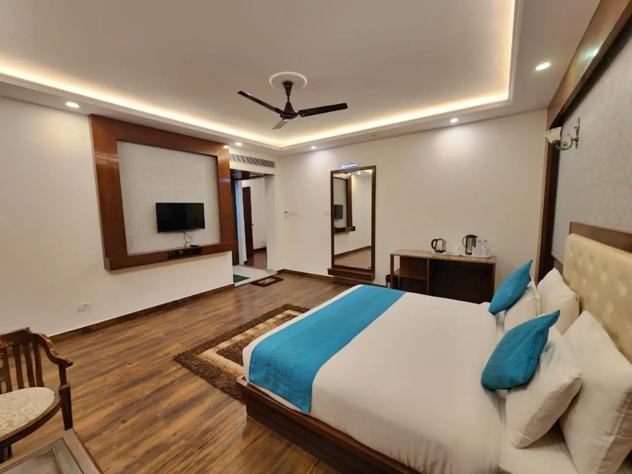 Bed in KAMNA HILL RESORT a Boutique cottages