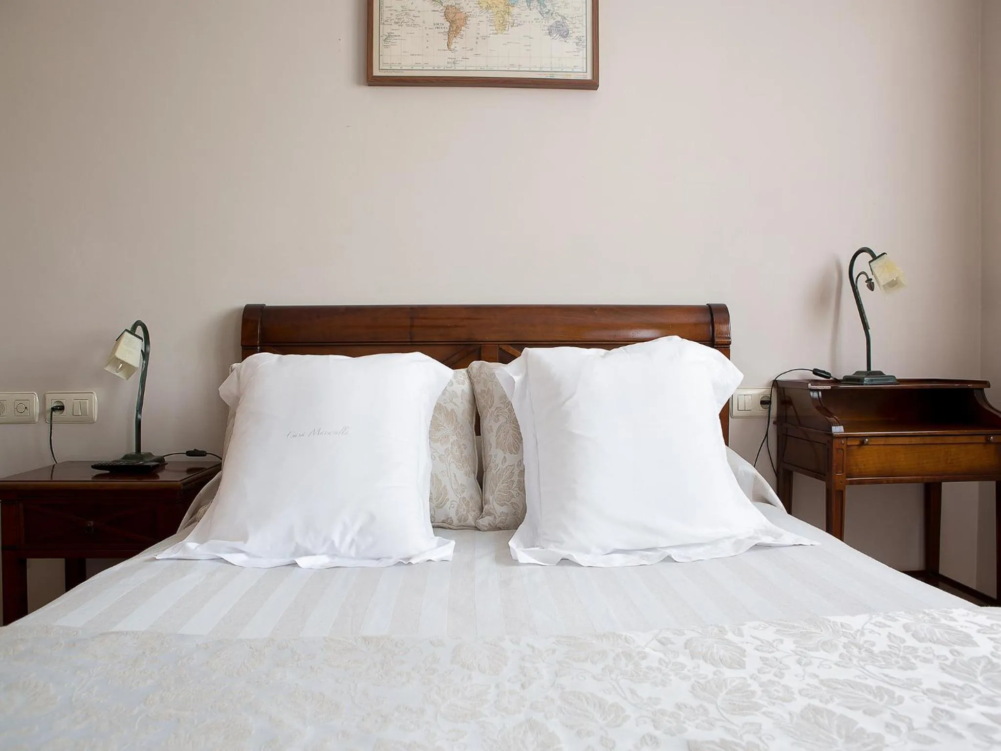 Decorative detail, Bed in Casa Maravilla
