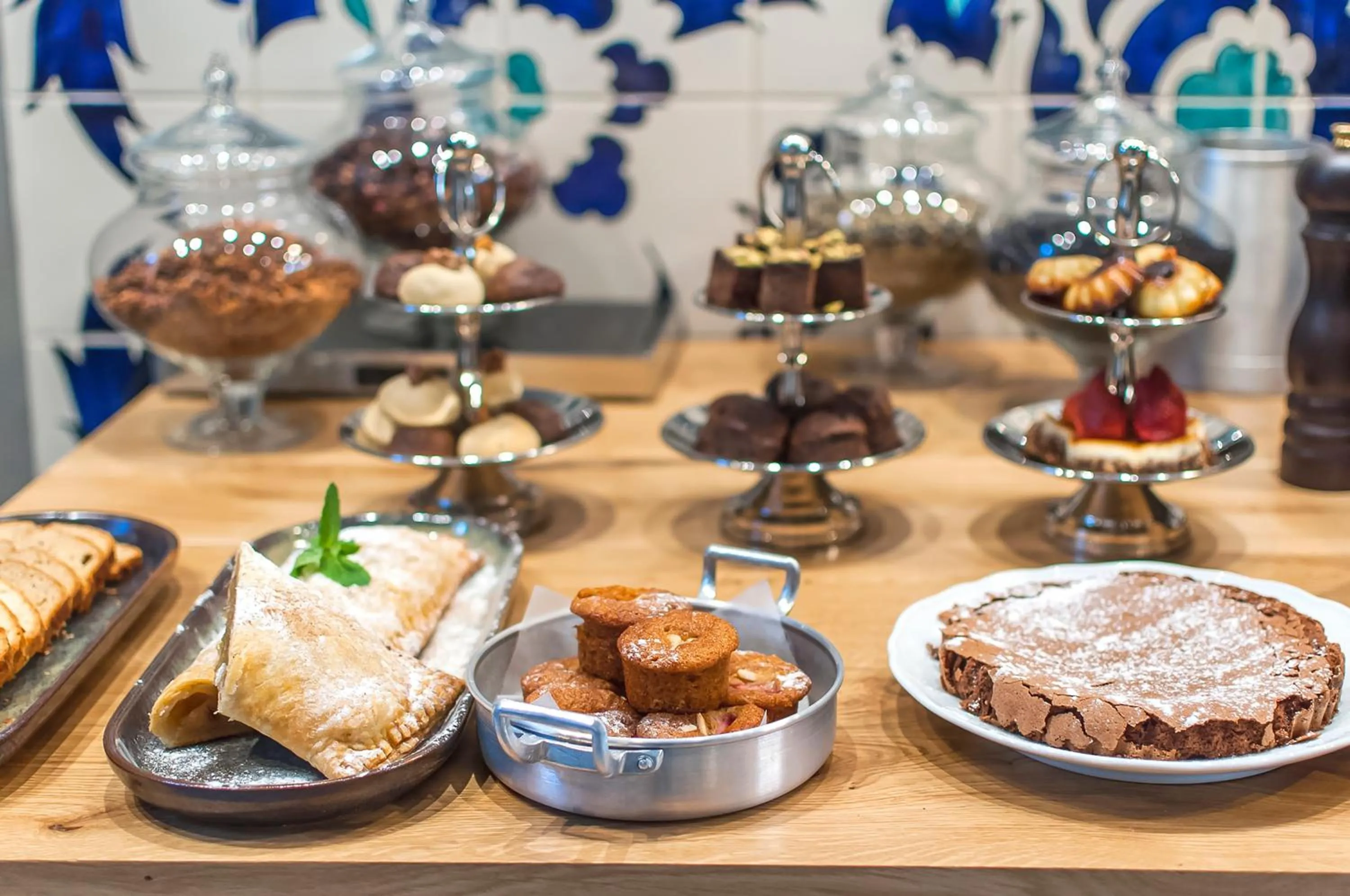 Buffet breakfast in Bezalel Hotel - an Atlas Boutique Hotel