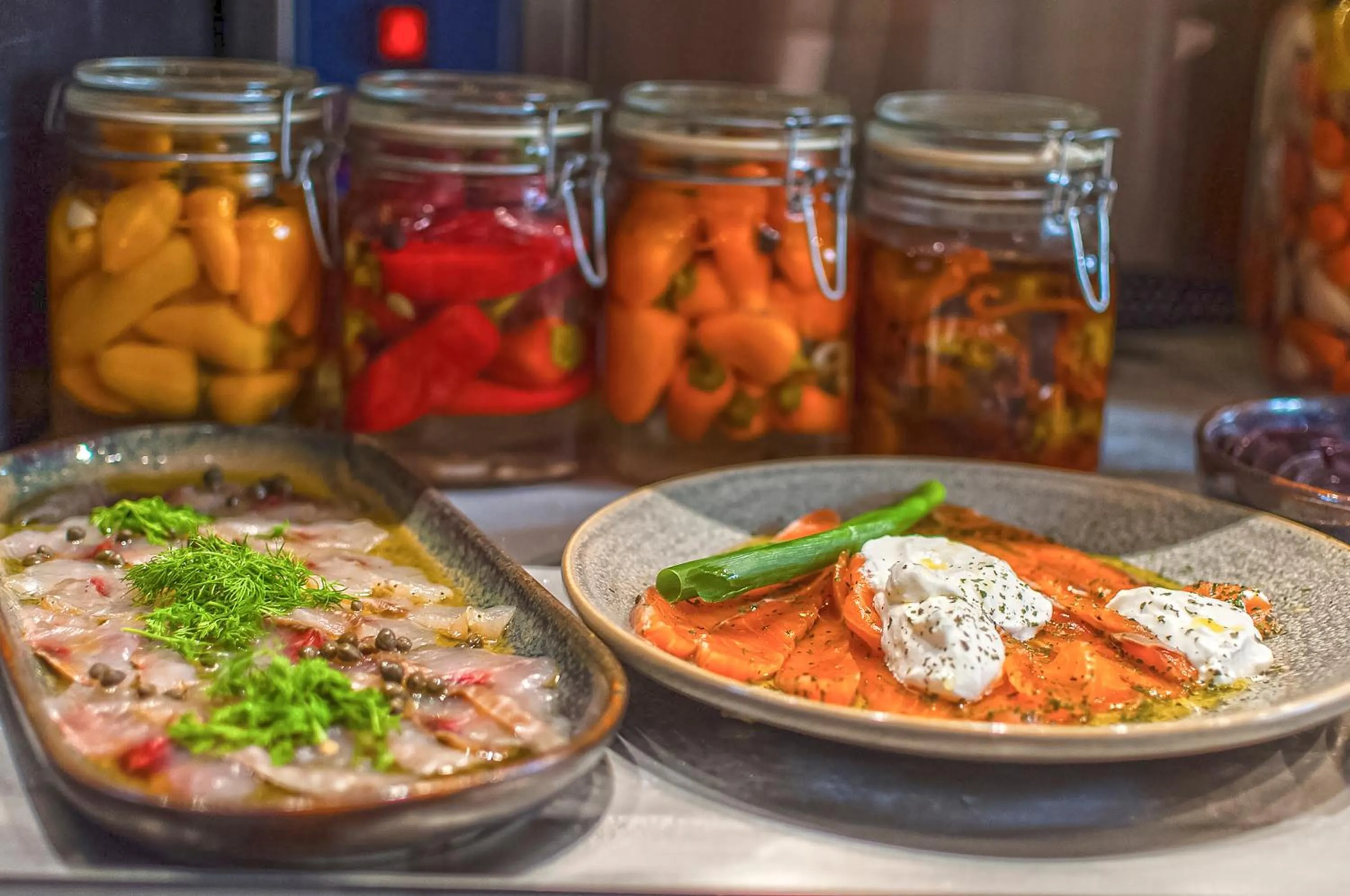 Buffet breakfast in Bezalel Hotel - an Atlas Boutique Hotel