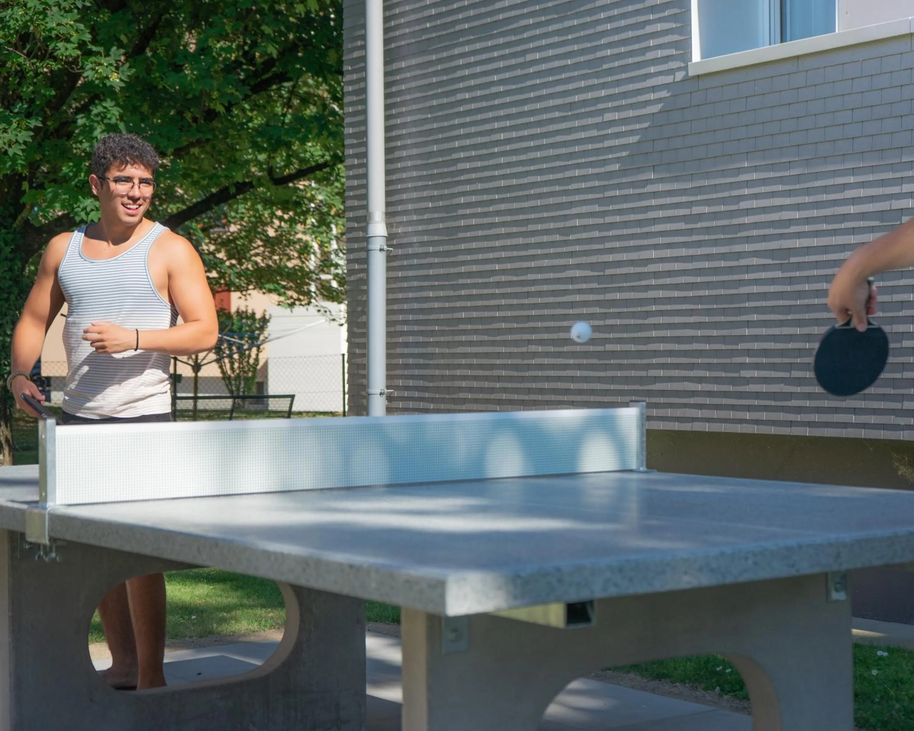 Garden in Nyon Hostel