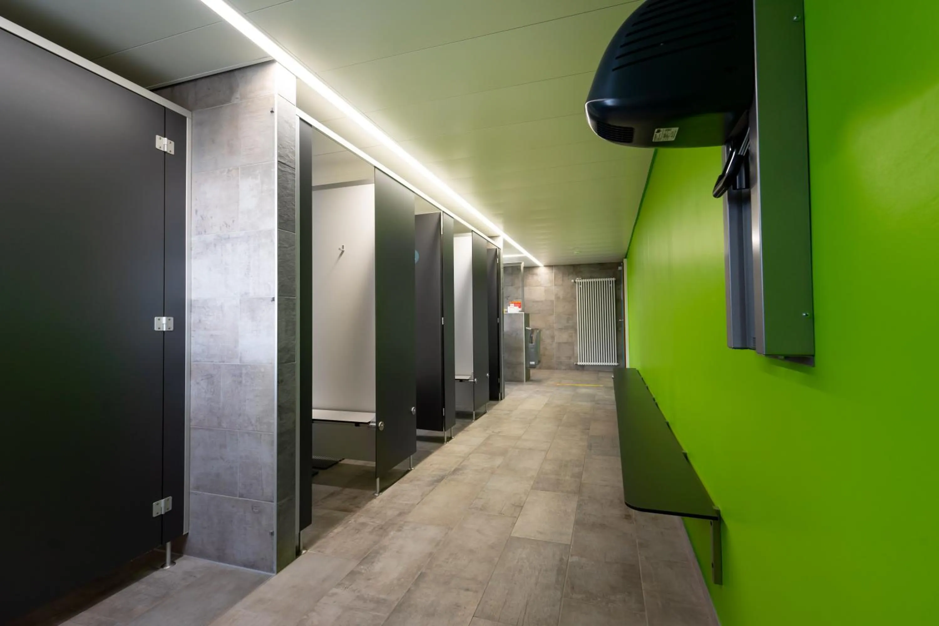 Shower in Nyon Hostel