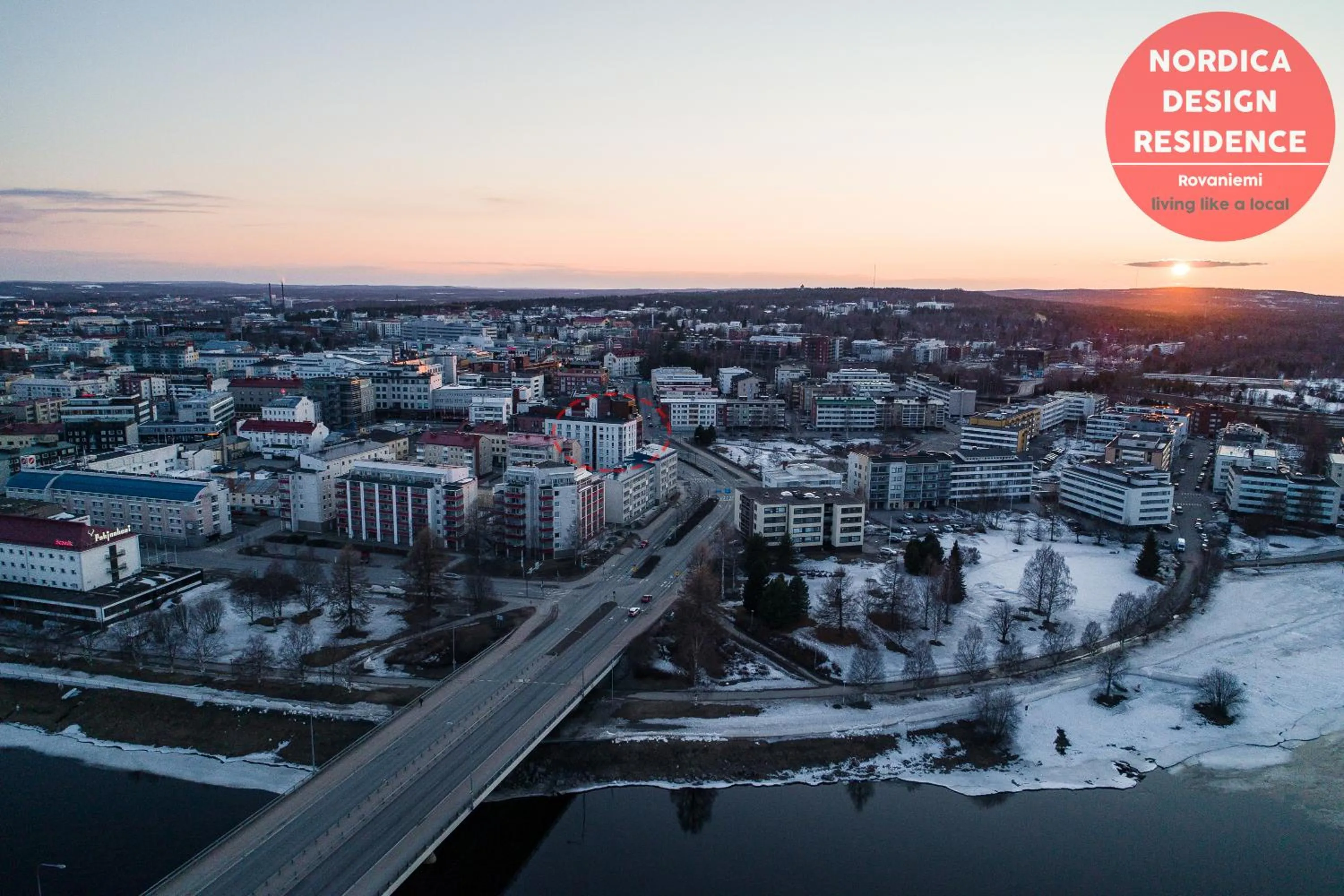 Property building in Nordica Design Residence Rovaniemi
