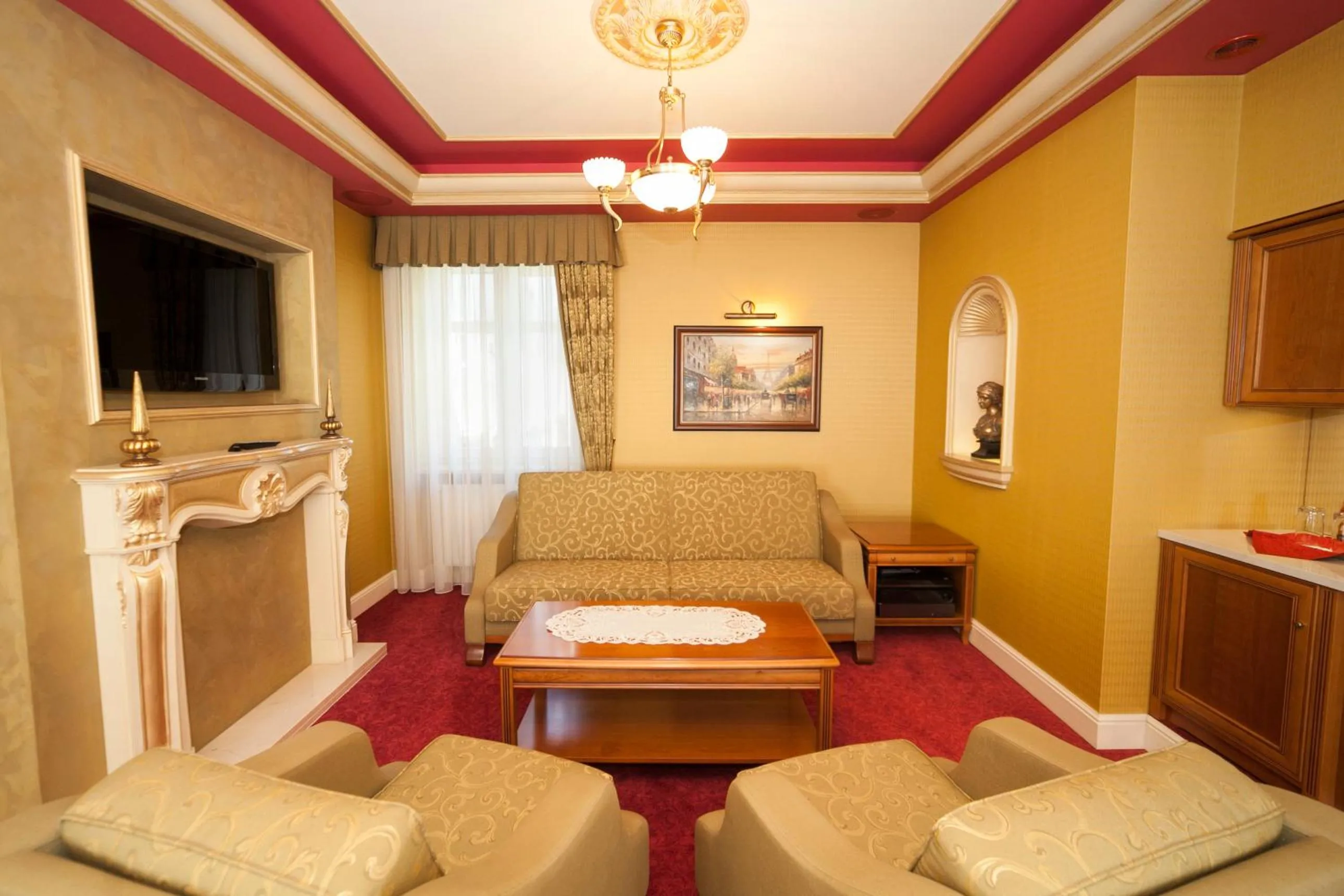 Living room in Hotel przy Młynie