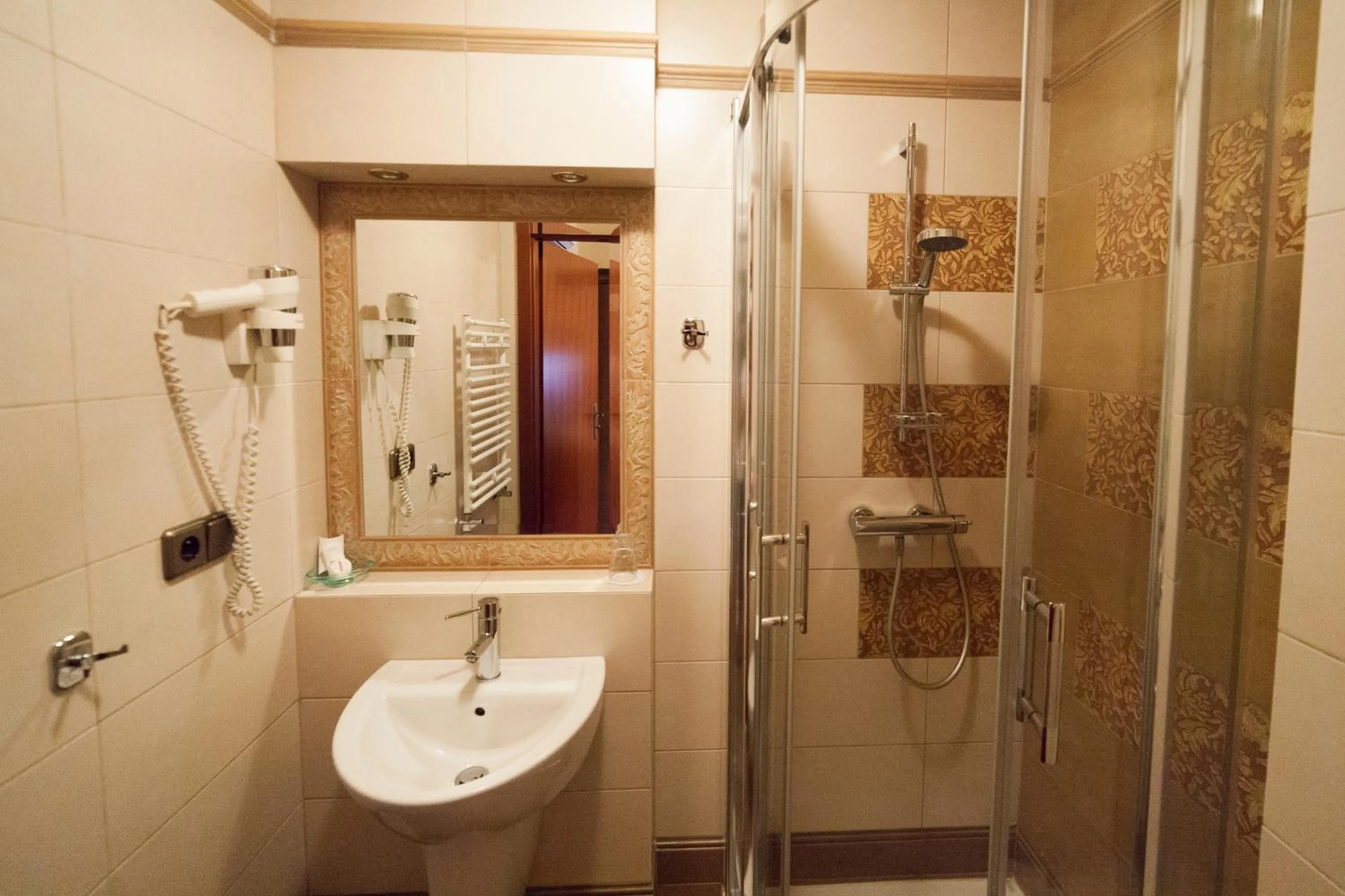 Shower in Hotel przy Młynie