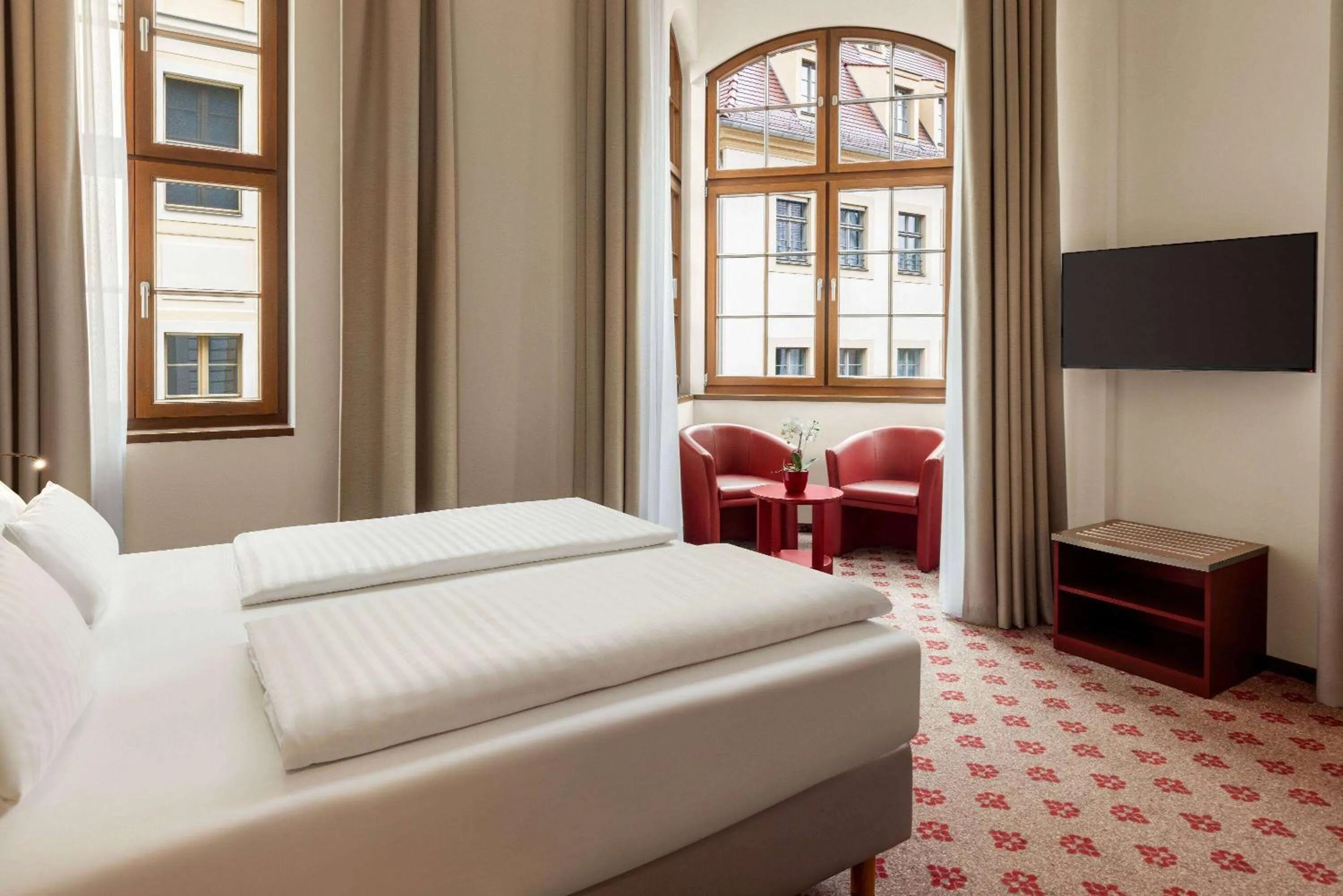 Bed in Amedia Plaza Dresden, Trademark Collection by Wyndham