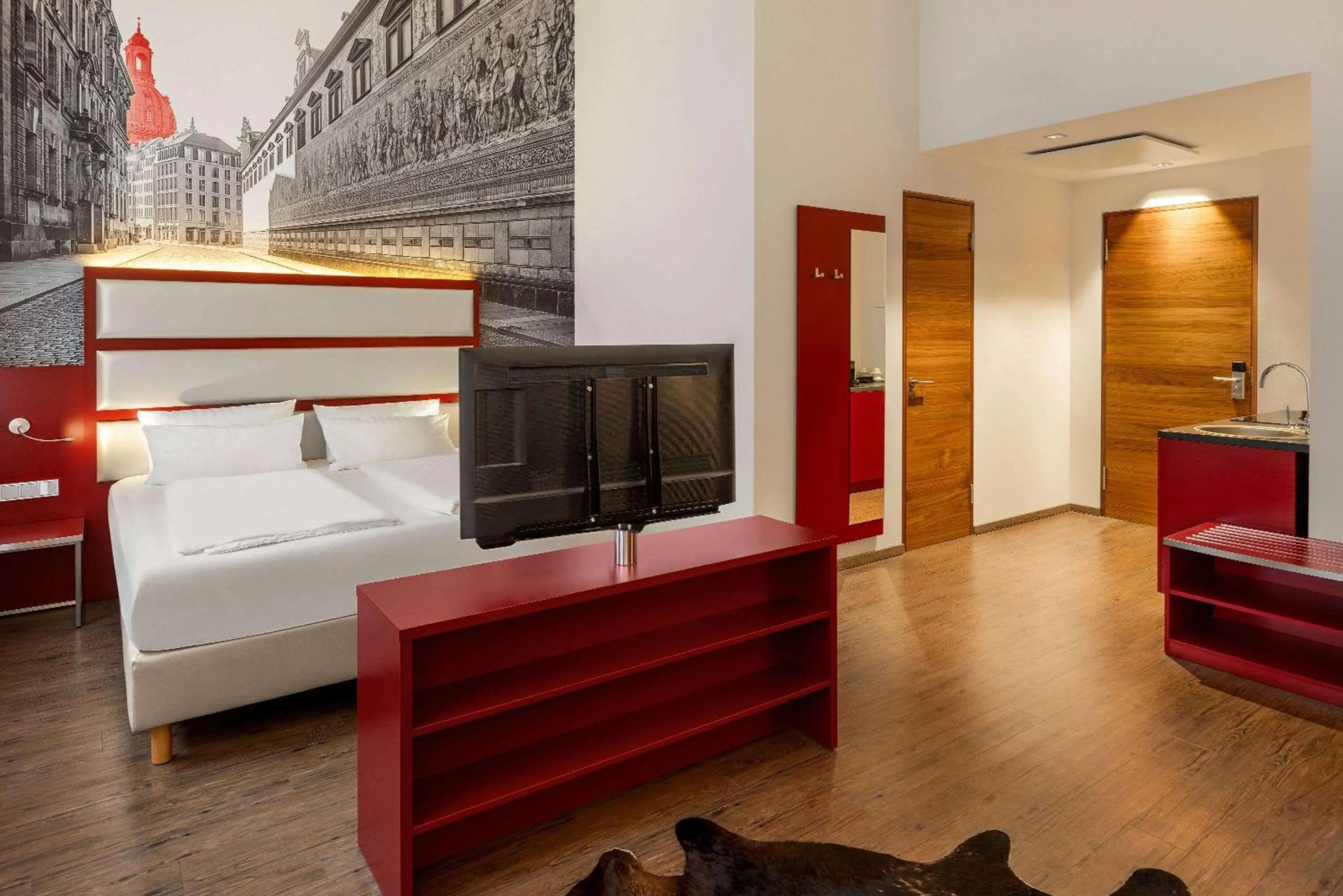 Bed in Amedia Plaza Dresden, Trademark Collection by Wyndham