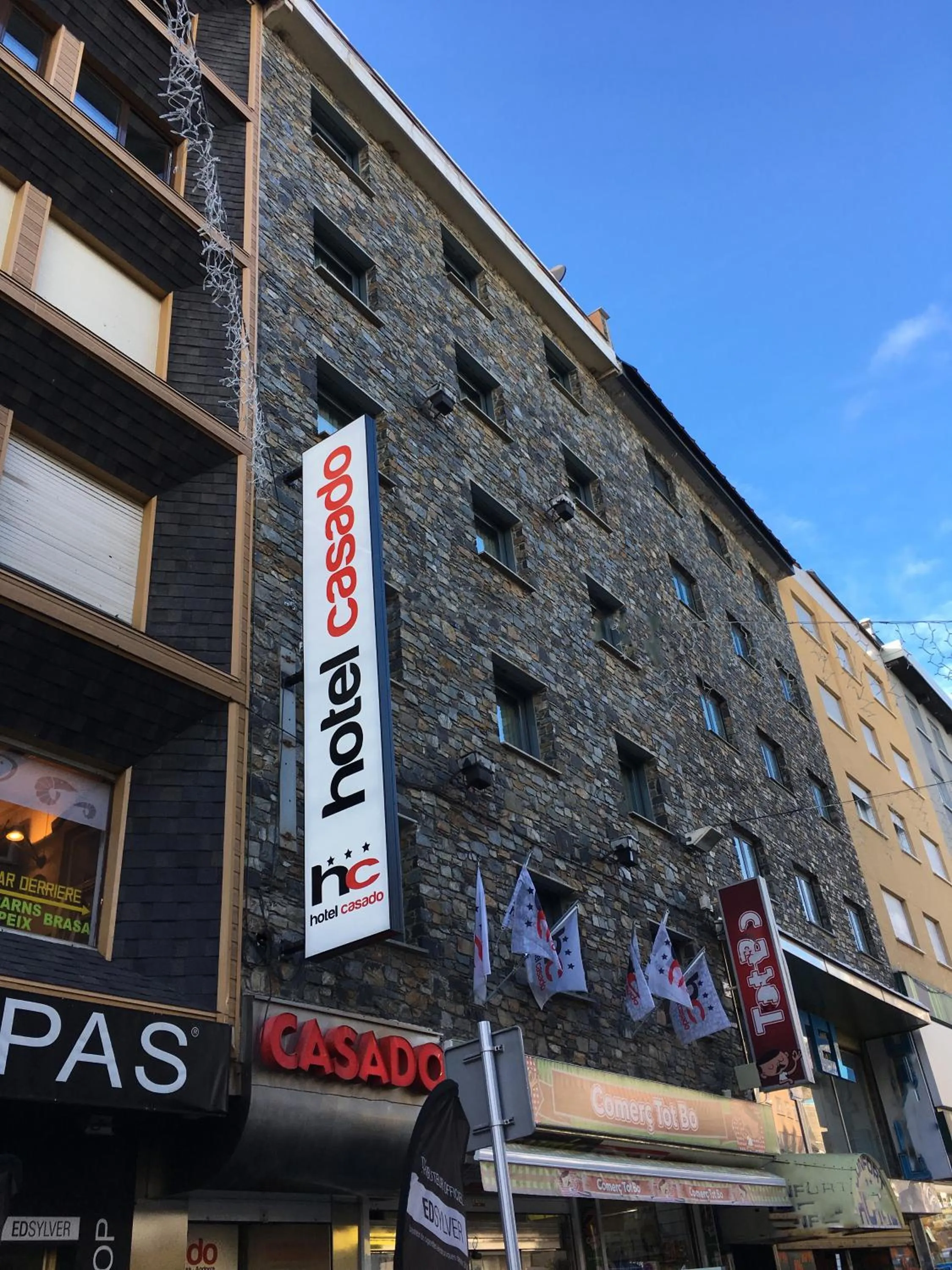 Facade/entrance in Hotel Casado