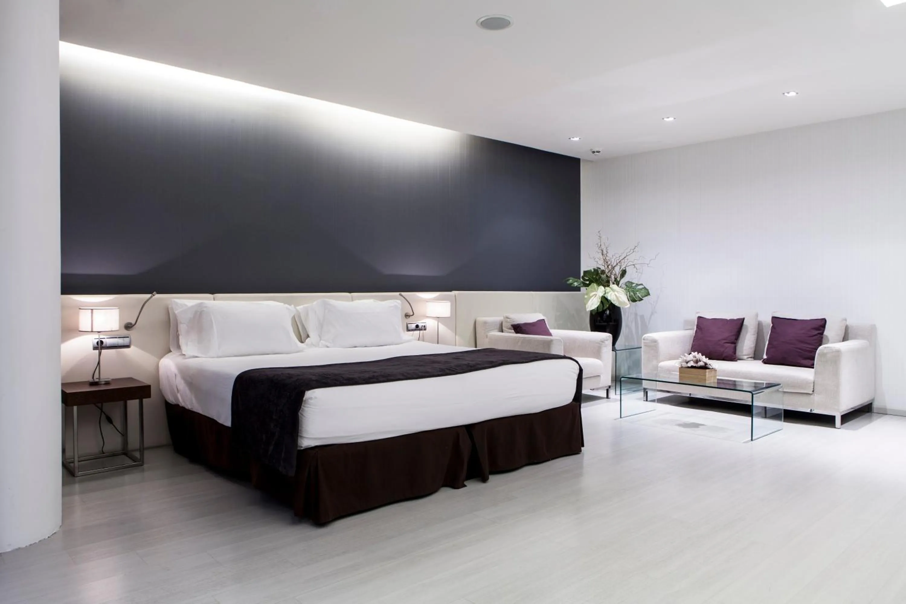 Bed in Hotel Diagonal Plaza