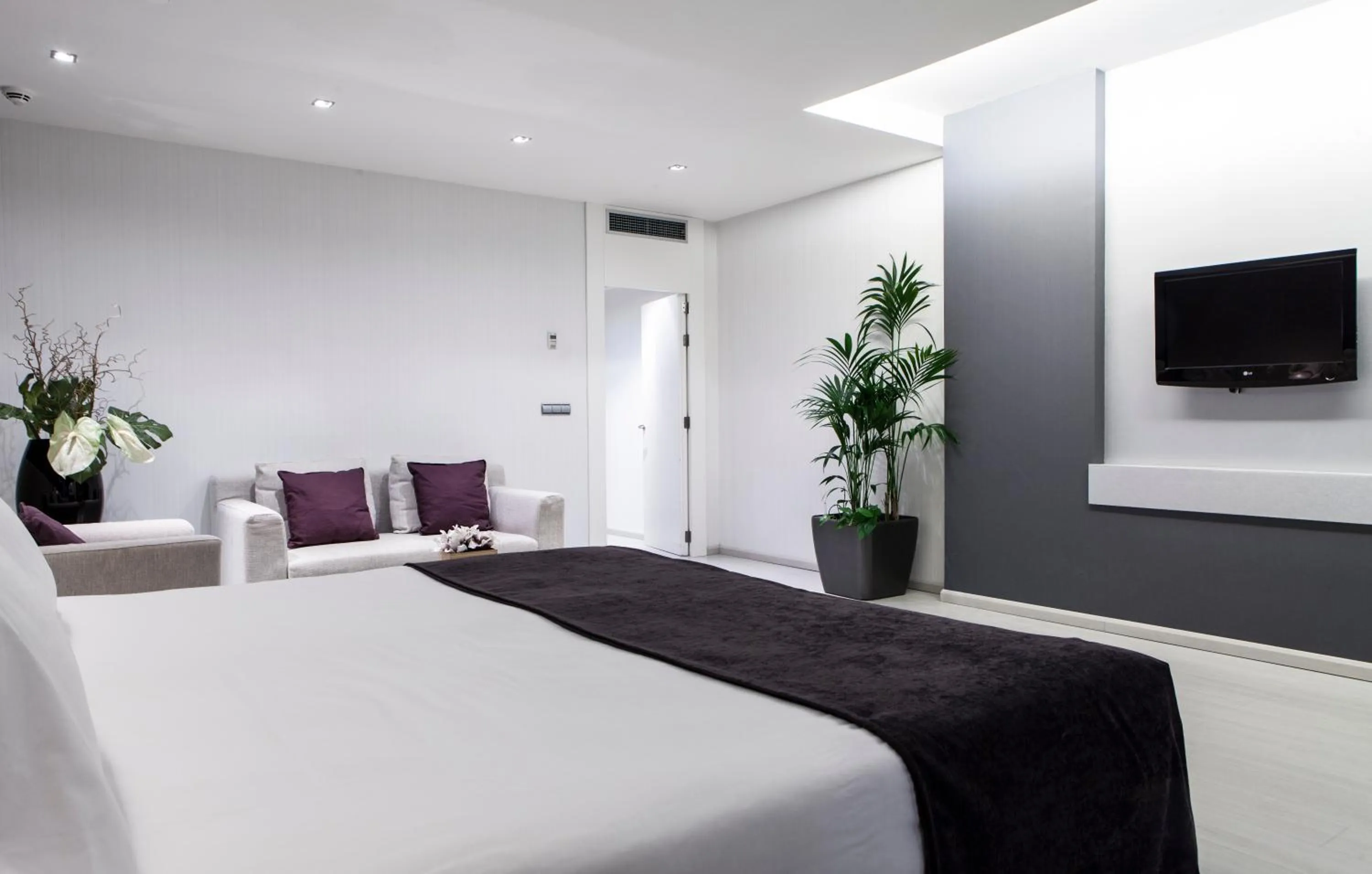 Bed in Hotel Diagonal Plaza