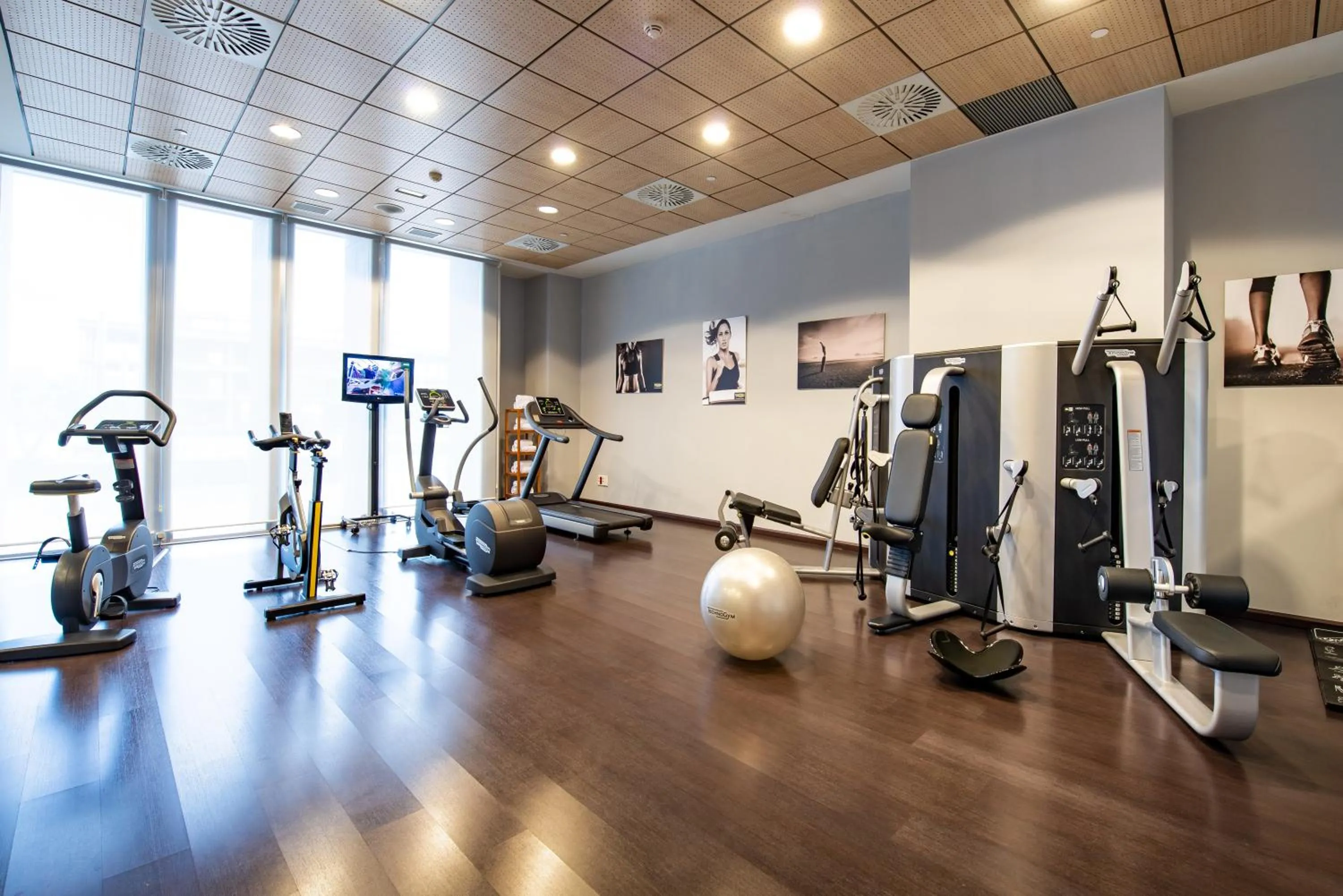 Fitness centre/facilities in Hotel Diagonal Plaza