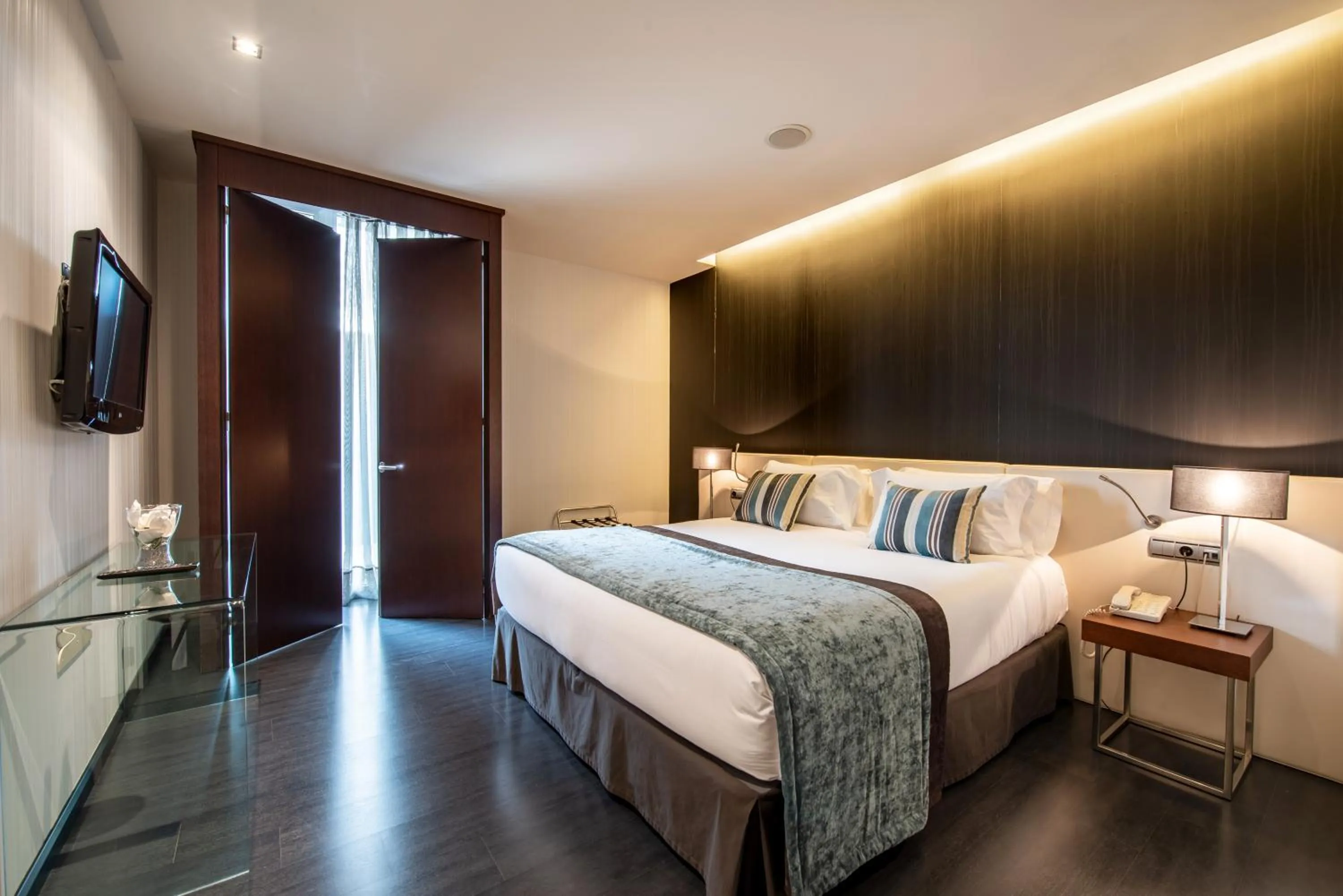 Bed in Hotel Diagonal Plaza