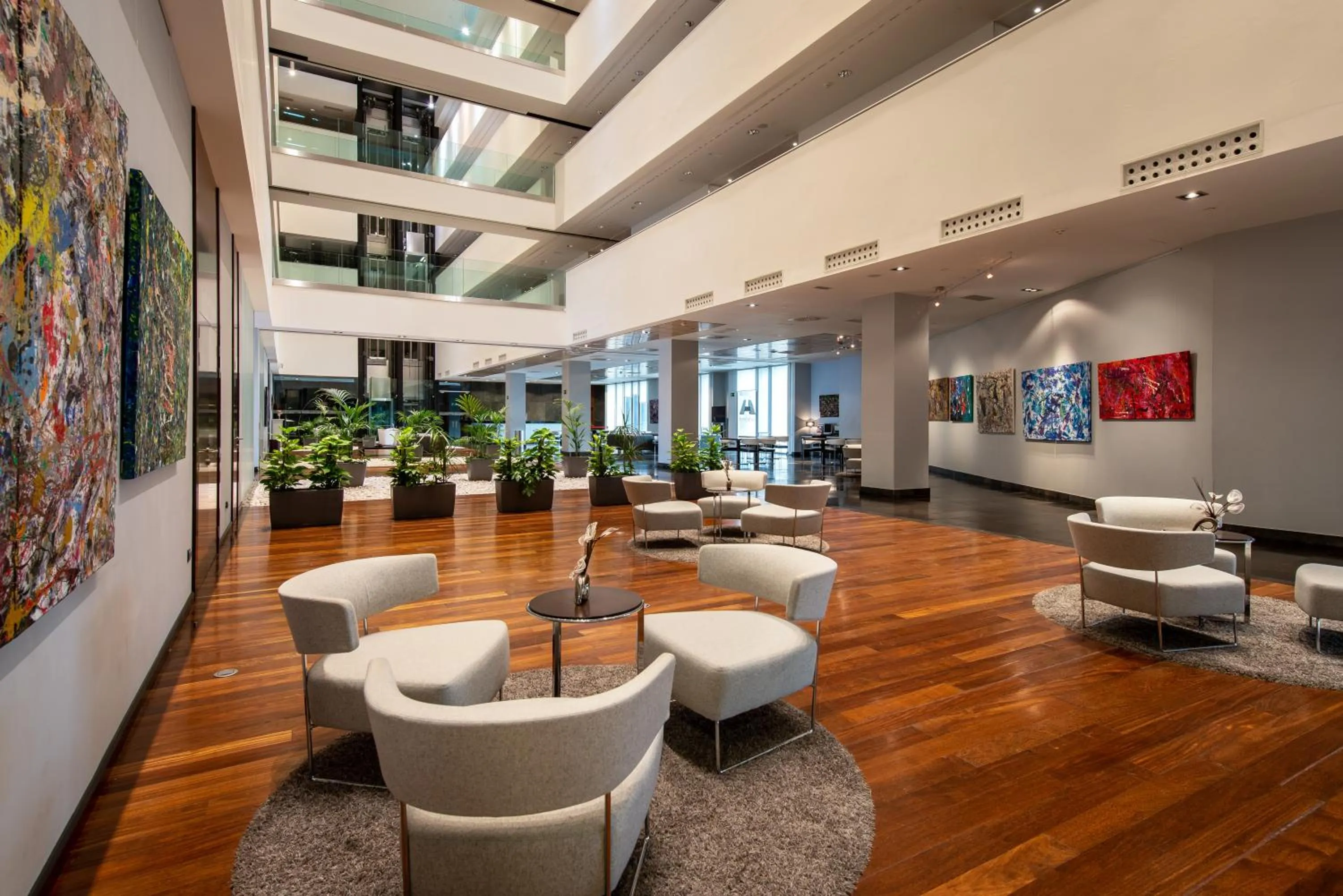 Living room in Hotel Diagonal Plaza