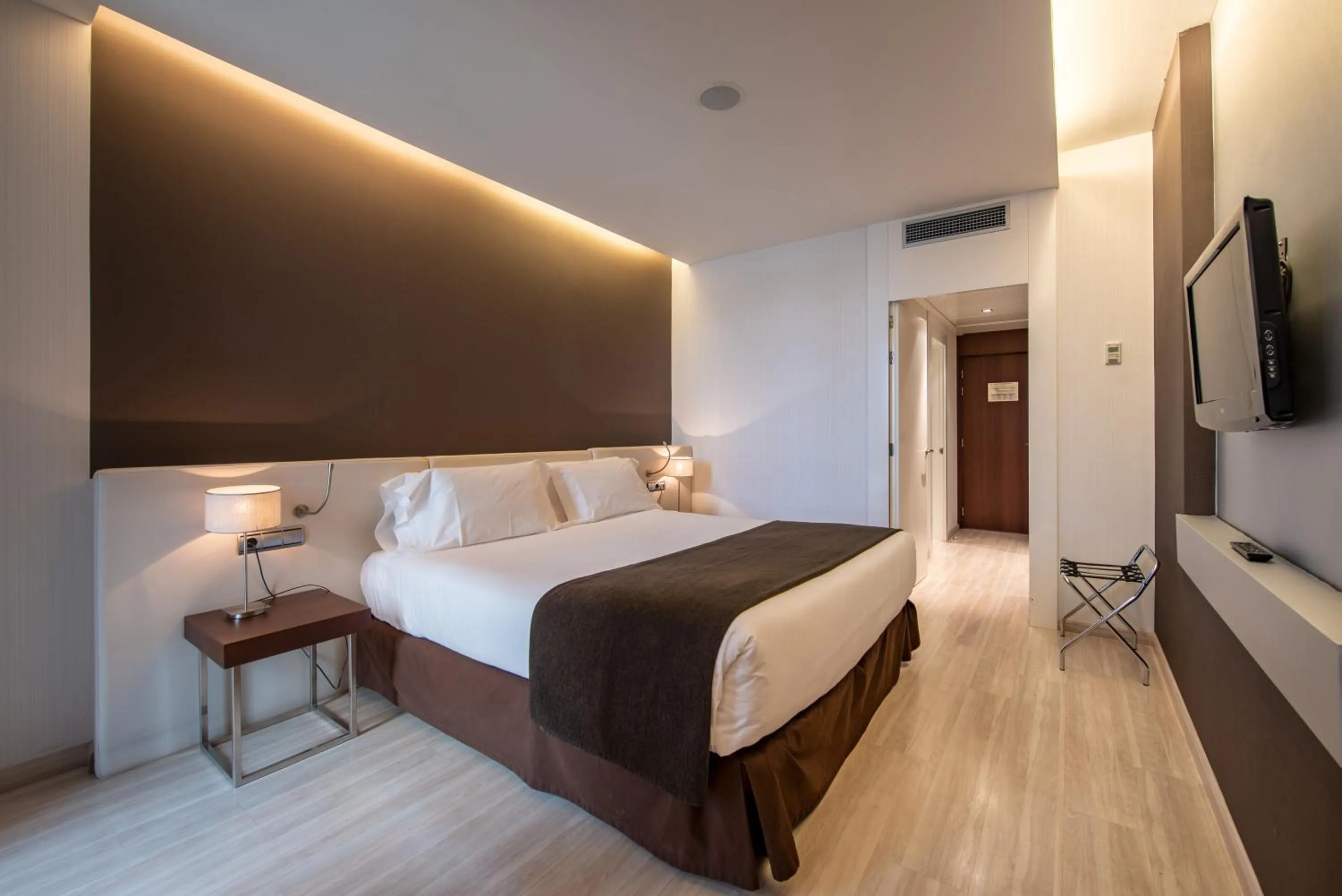 Bed in Hotel Diagonal Plaza