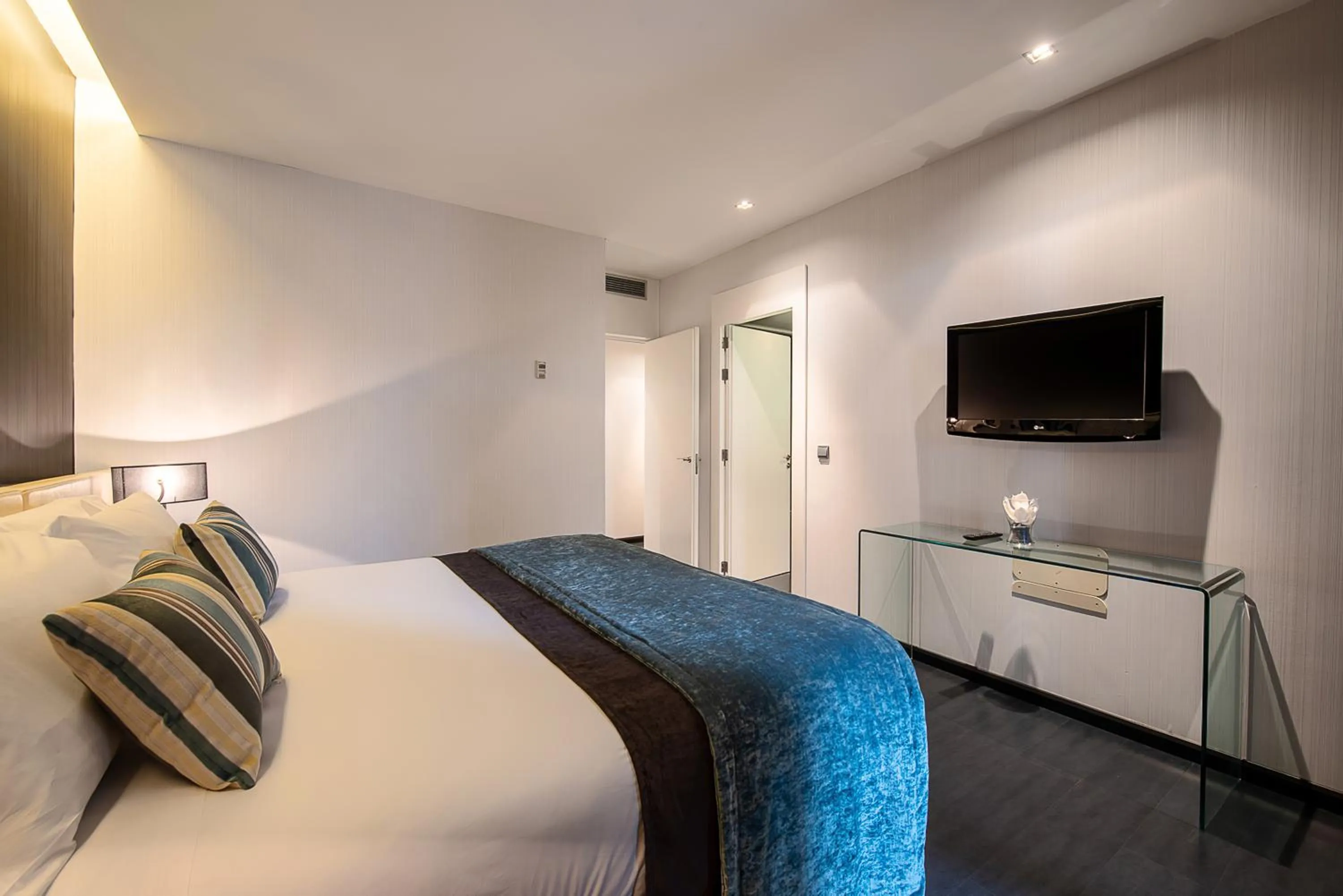 Bed in Hotel Diagonal Plaza