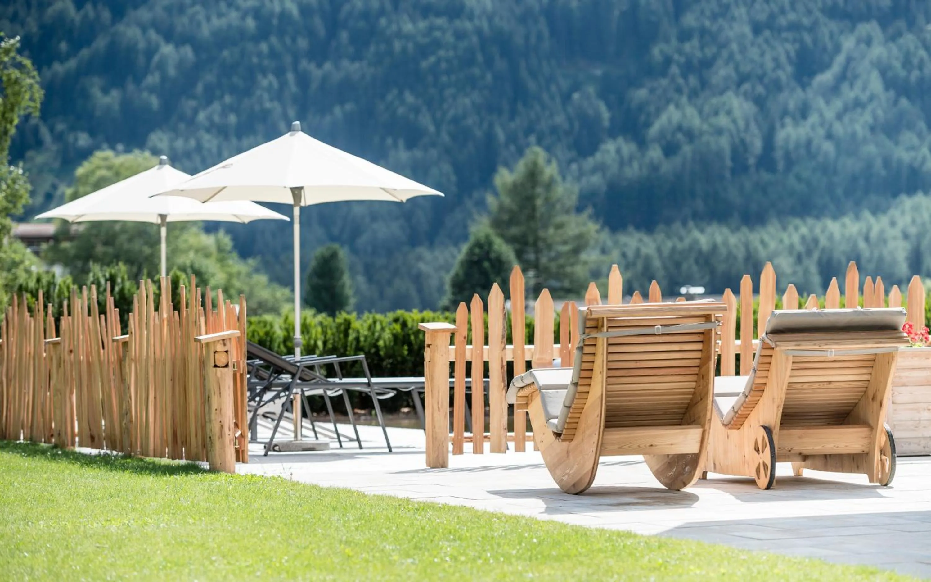 Balcony/Terrace in Aurina Lodges