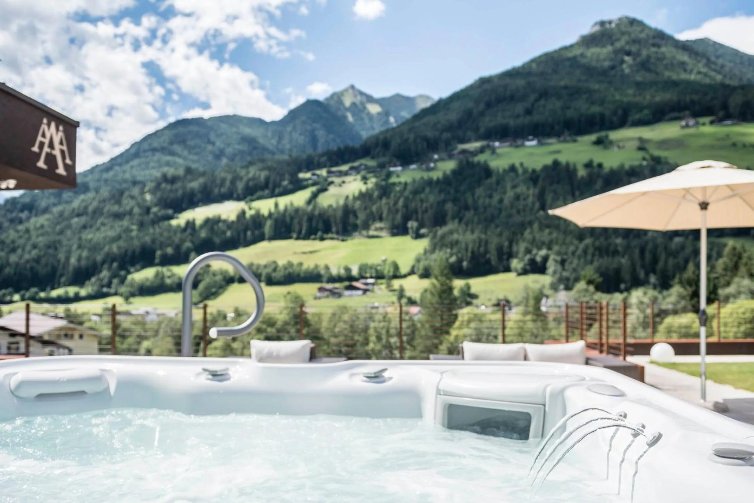 Hot Tub in Aurina Lodges