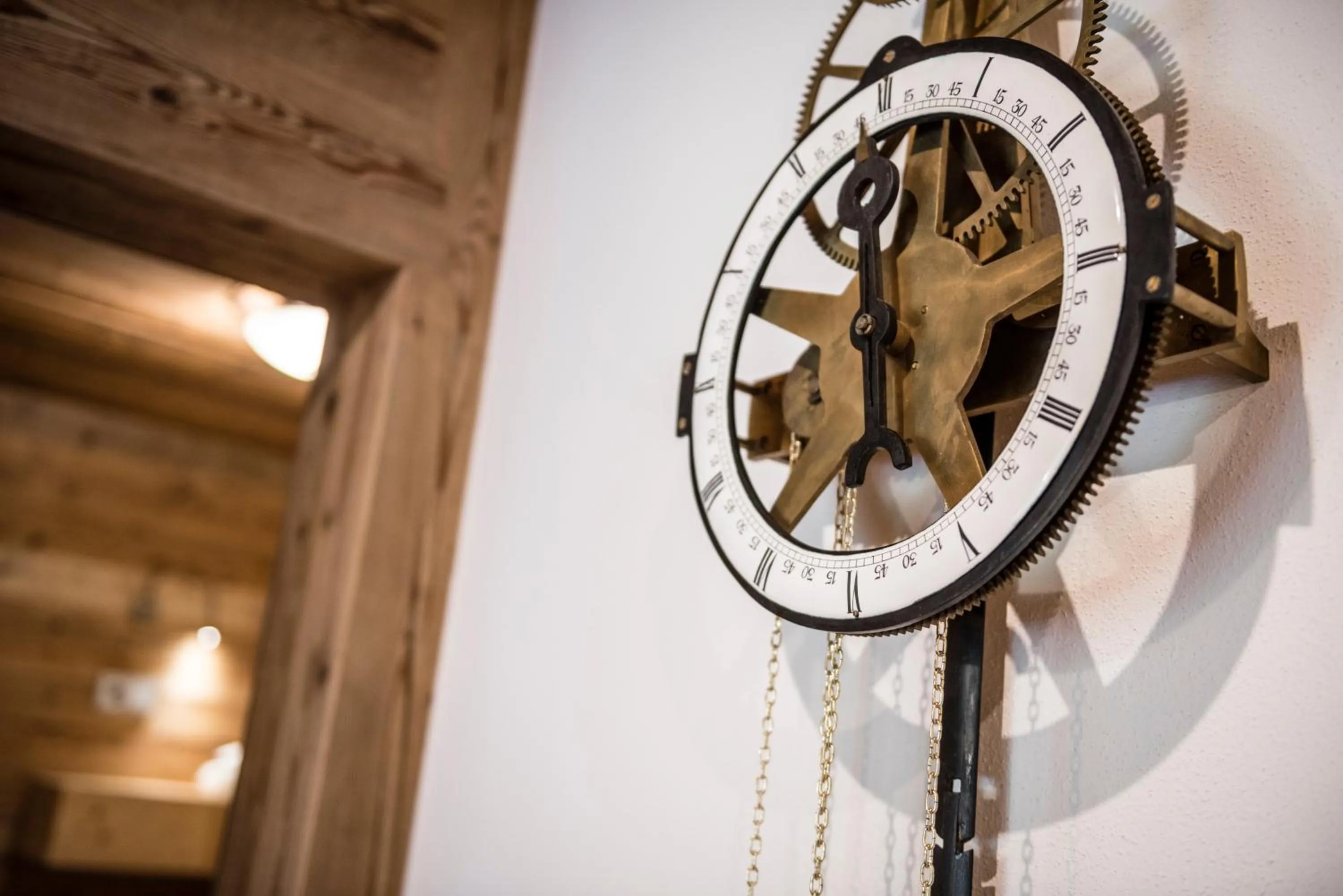 Decorative detail in Aurina Lodges